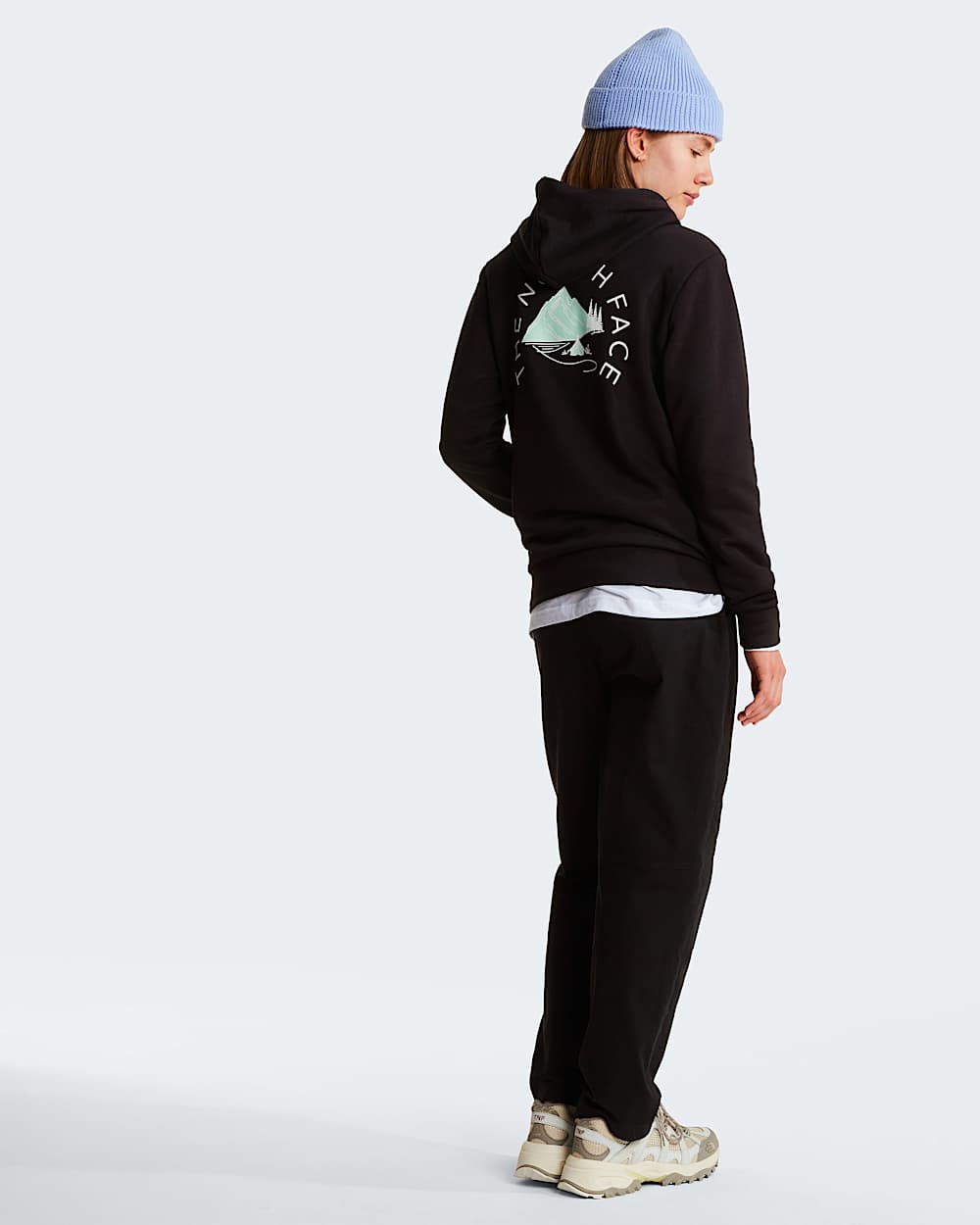 Womens Monte Regular Graphic Hoodie TNF alt6