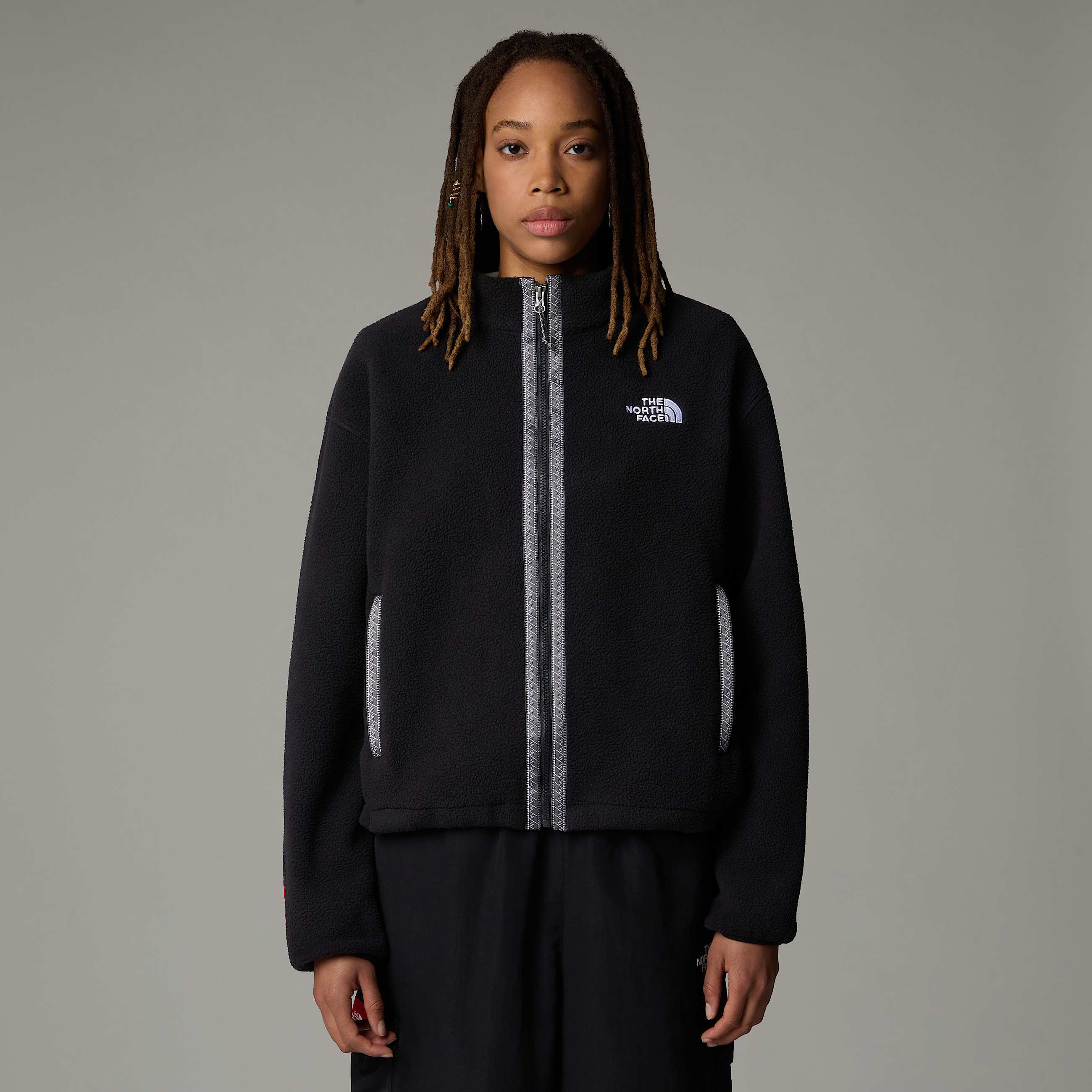 TNF Fleeski FullZip Fleece W TNF HERO