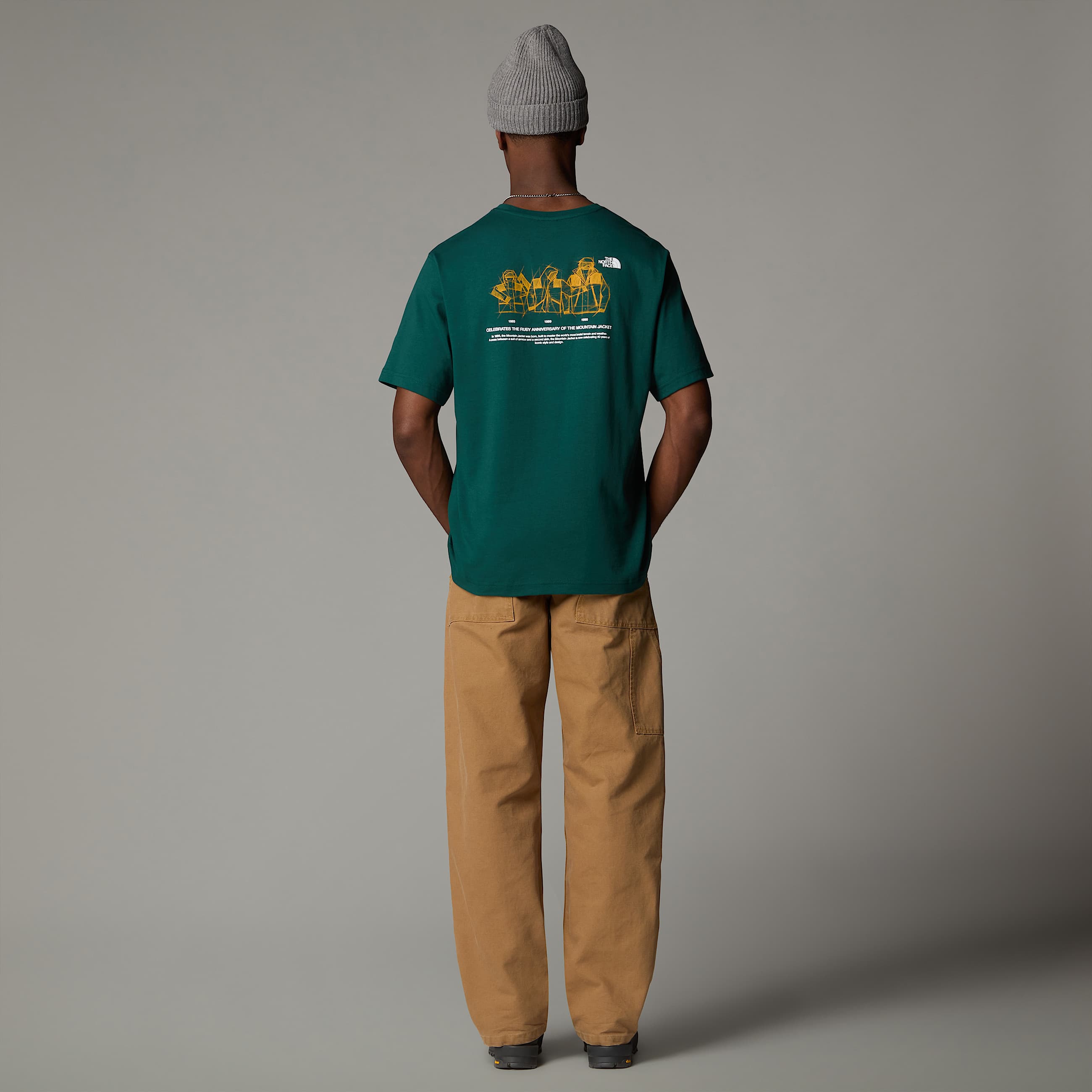 Mountain Jacket Anniversary TShirt Relaxed TNF ALT4