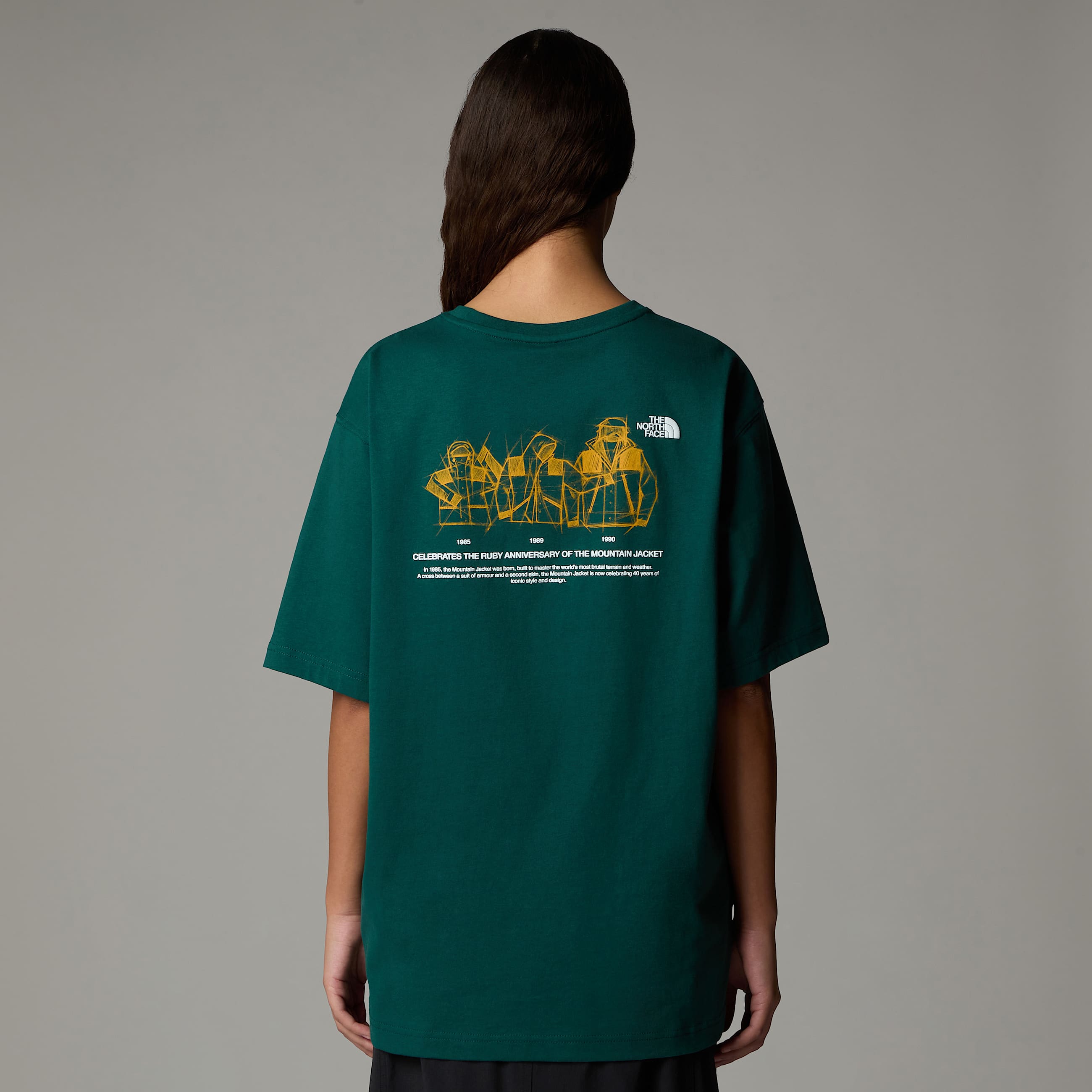 Mountain Jacket Anniversary TShirt Relaxed TNF ALT6