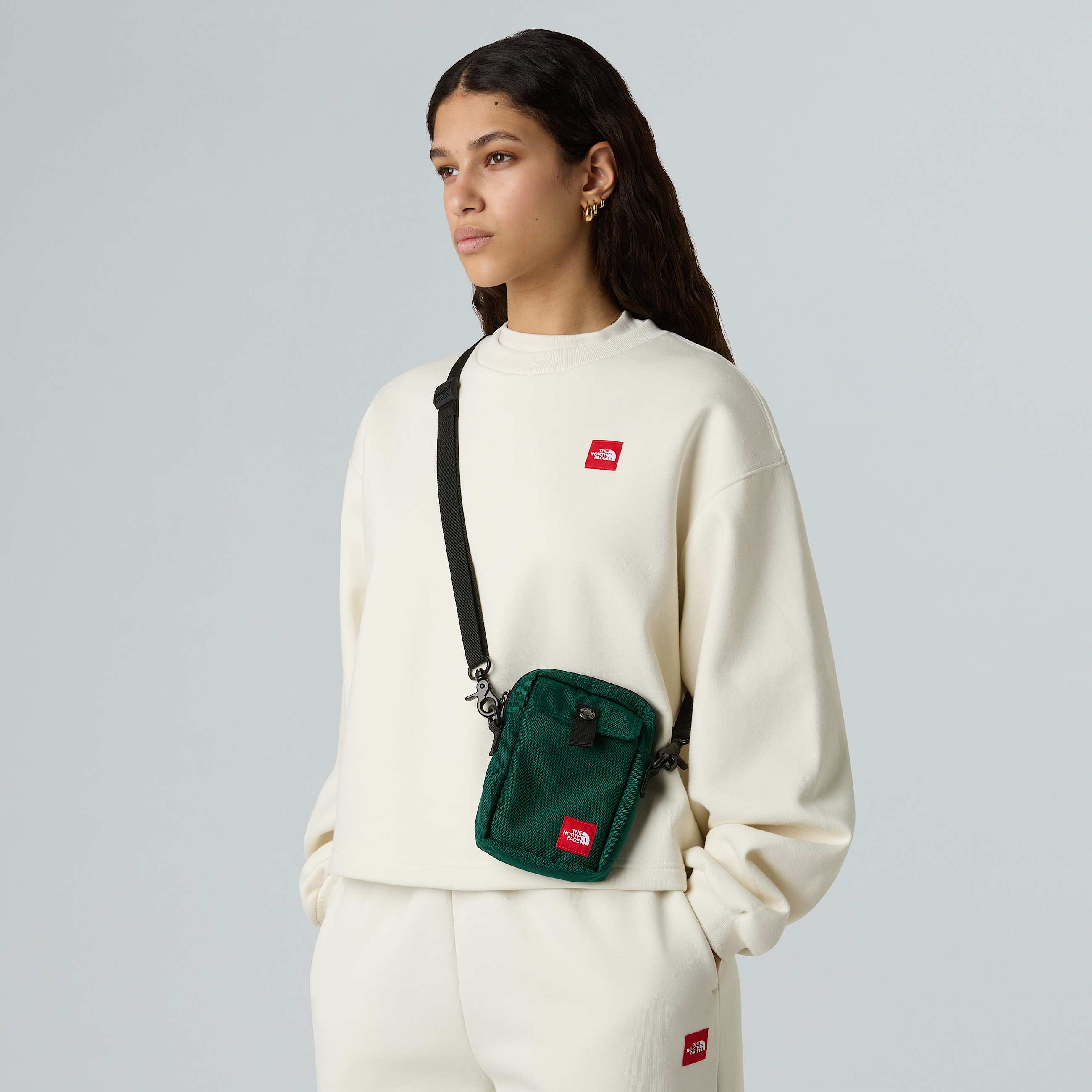 Red Box Carry Bag Small TNF ALT5
