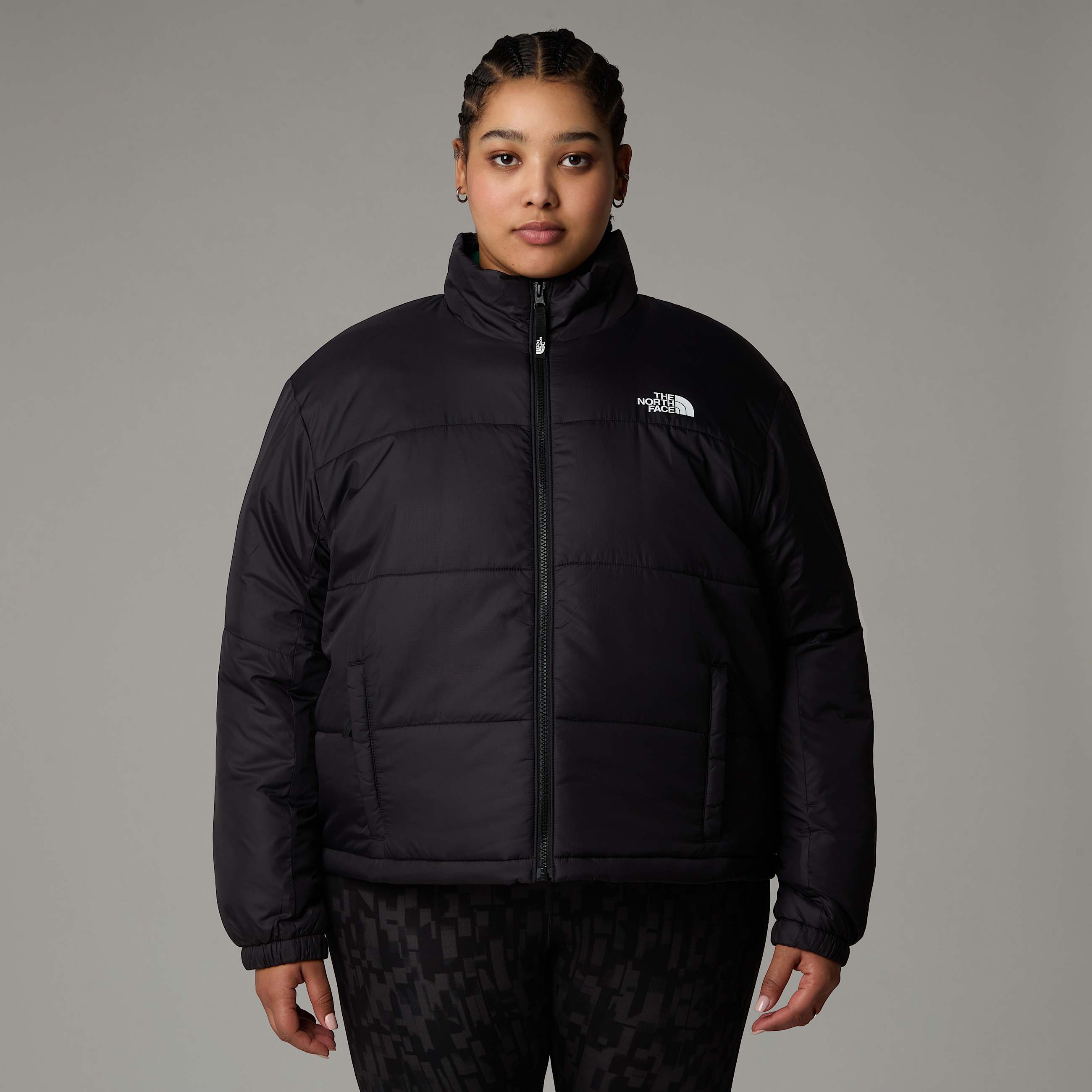 Plus Size Gosei Puffer Jacket W TNF ALT4
