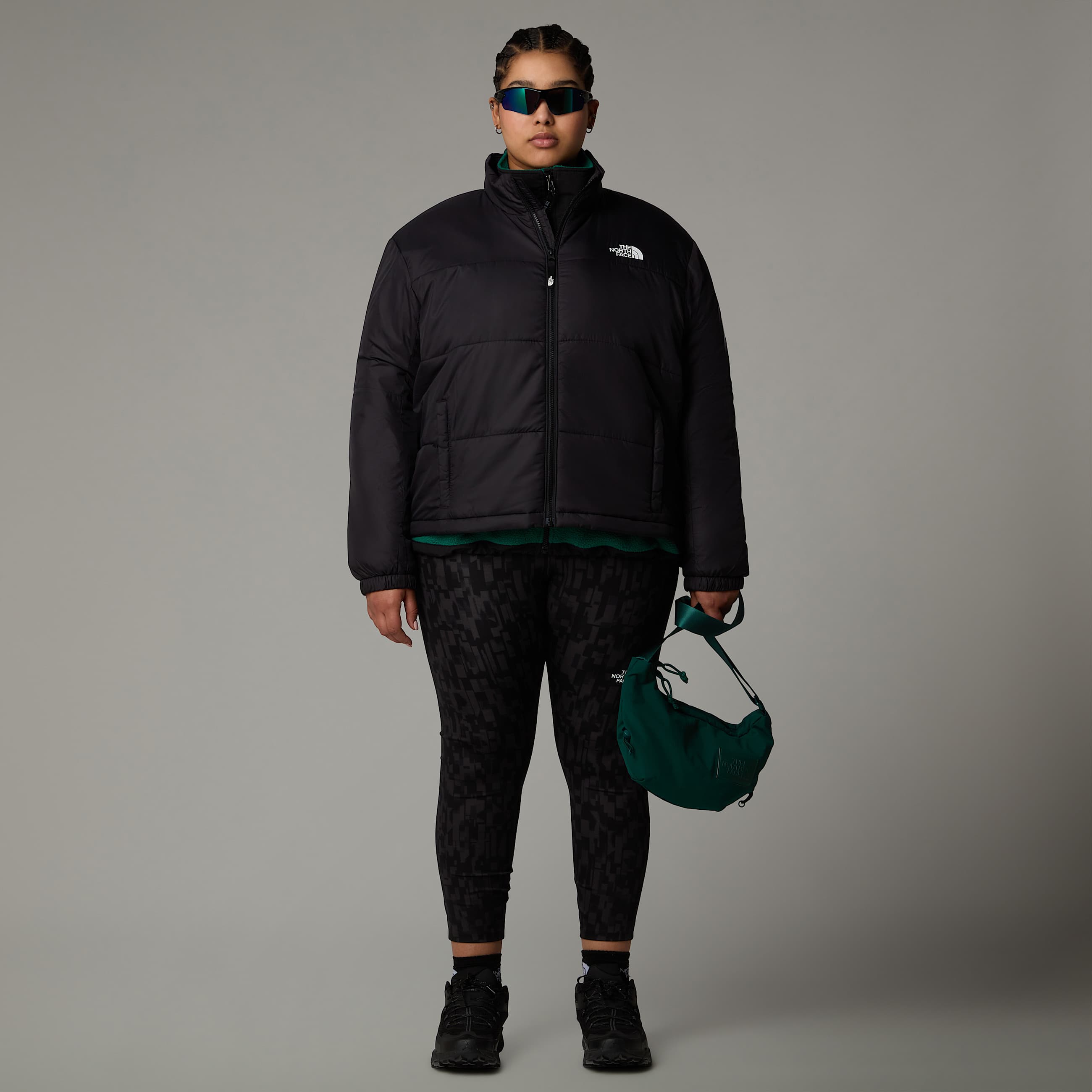 Plus Size Gosei Puffer Jacket W TNF ALT5