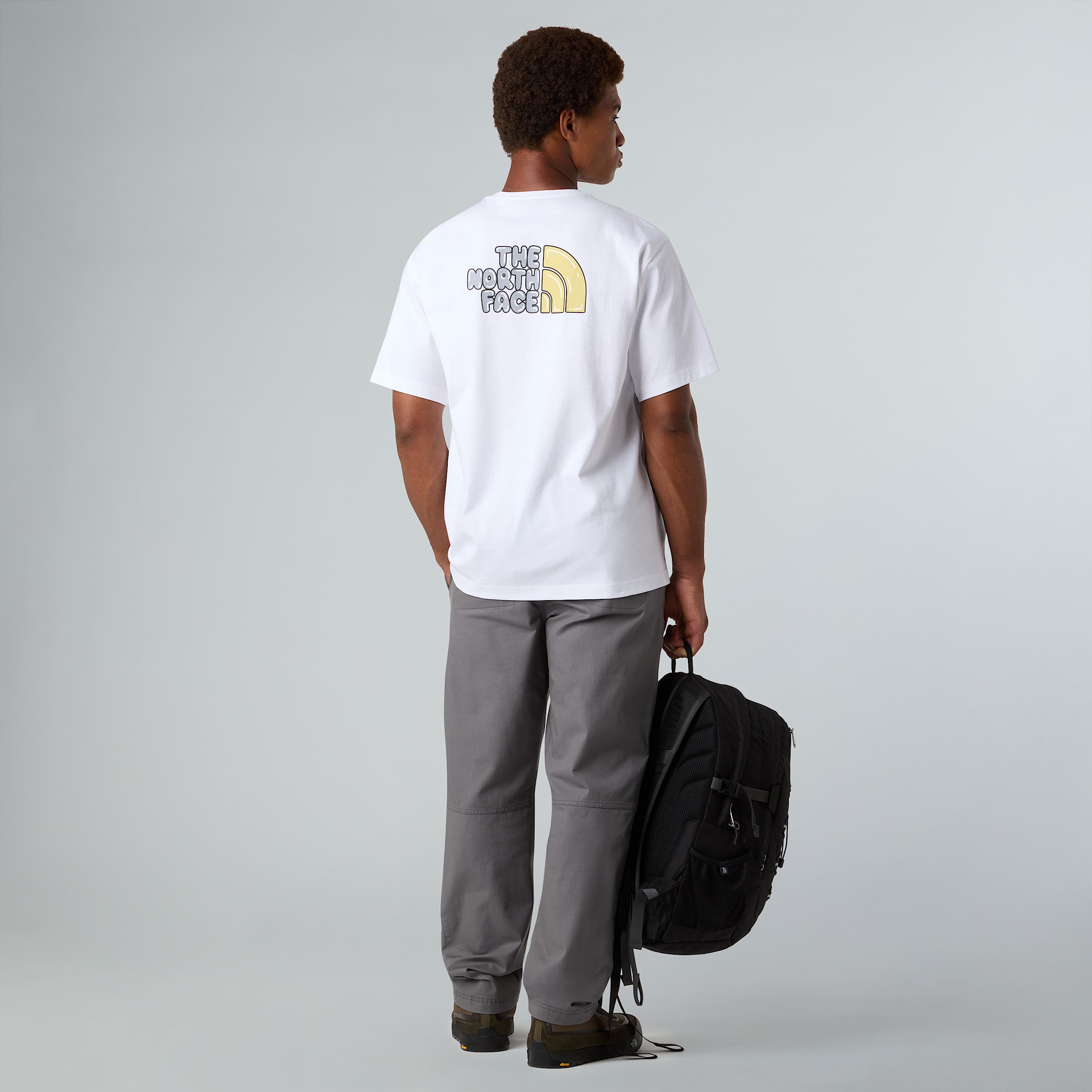 Bubble Logo Relaxed TShirt Unisex TNF ALT4