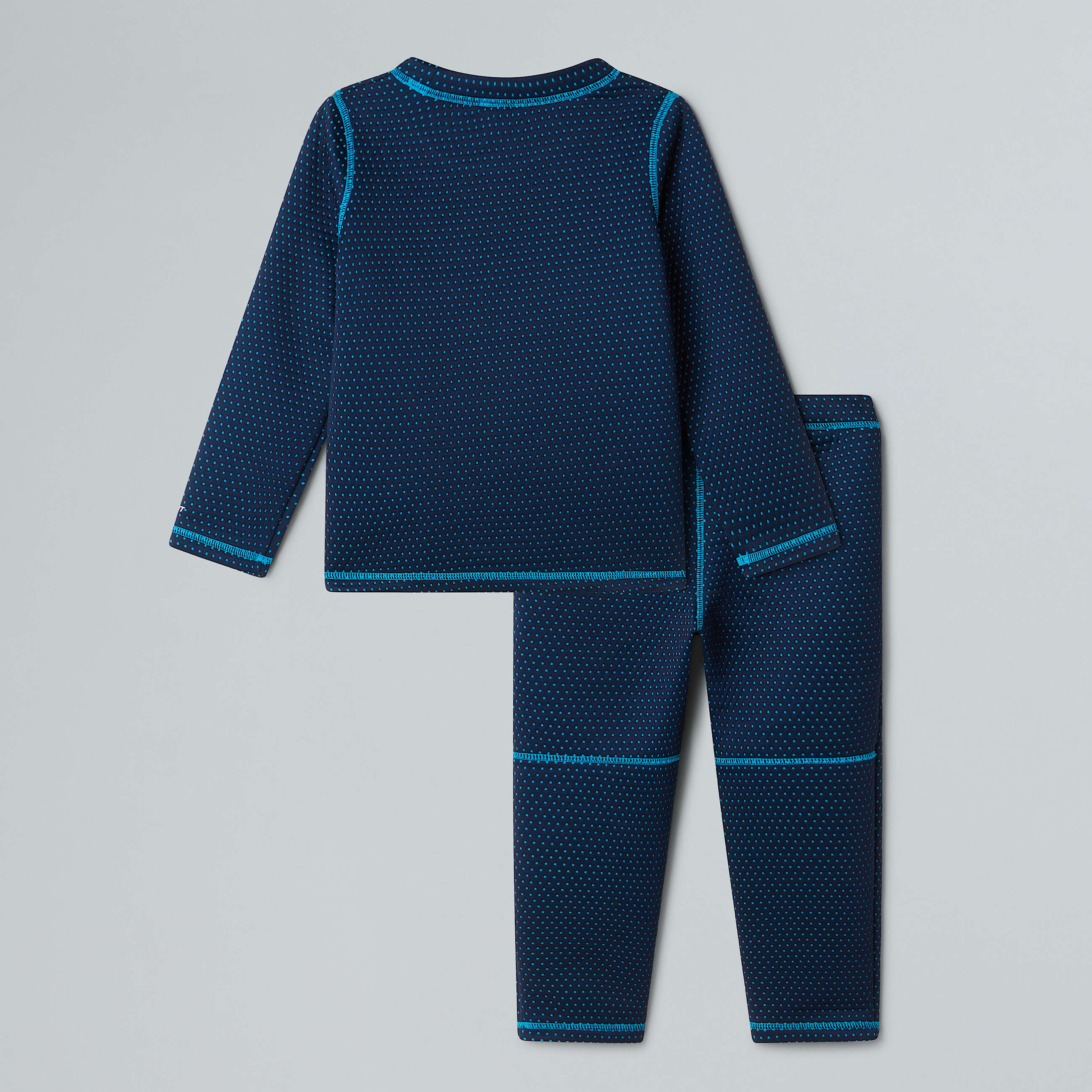 DotKnit thermische basislaagset voor kinderen TNF ALT21