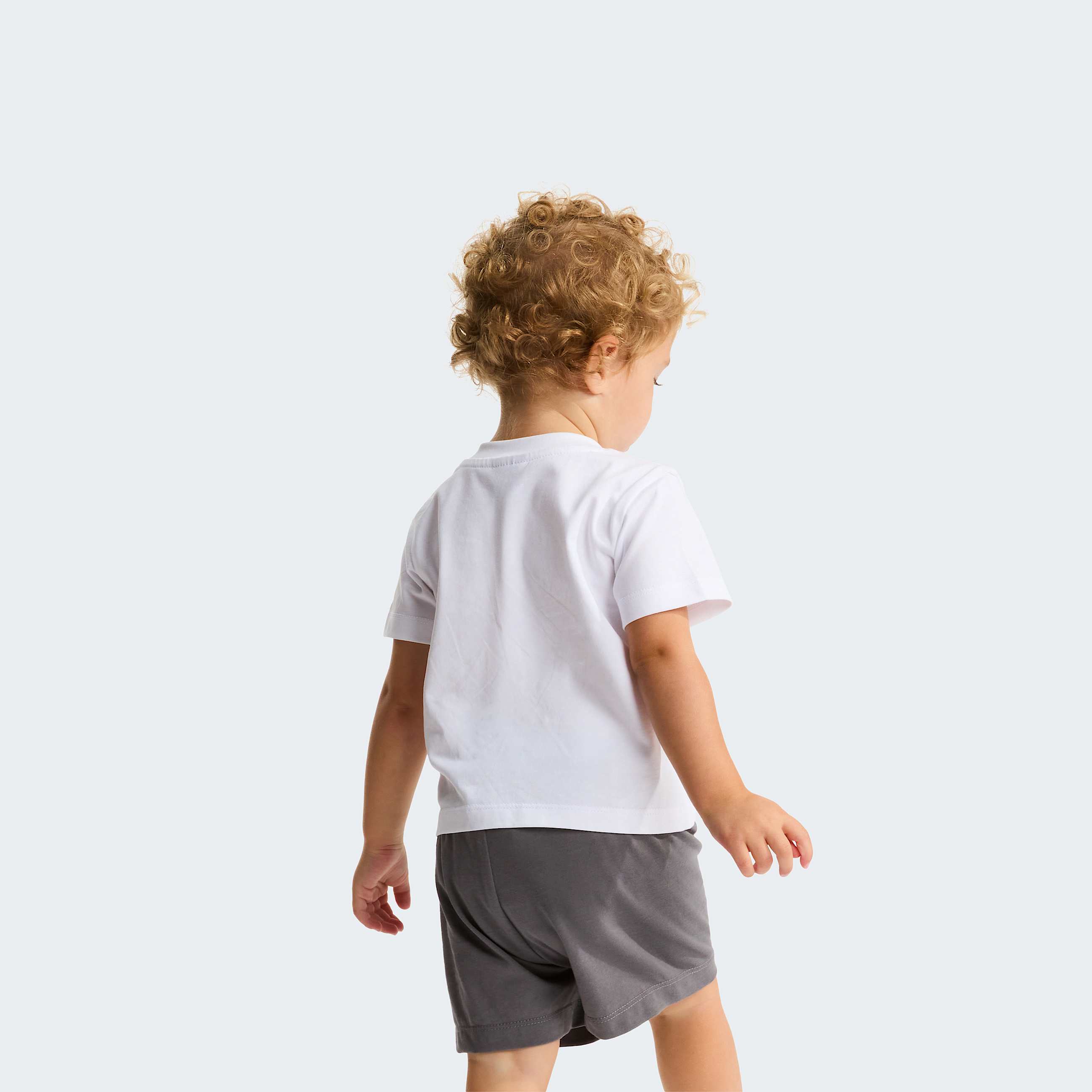 NSE Box Play Regular Shorts Set Baby TNF ALT4