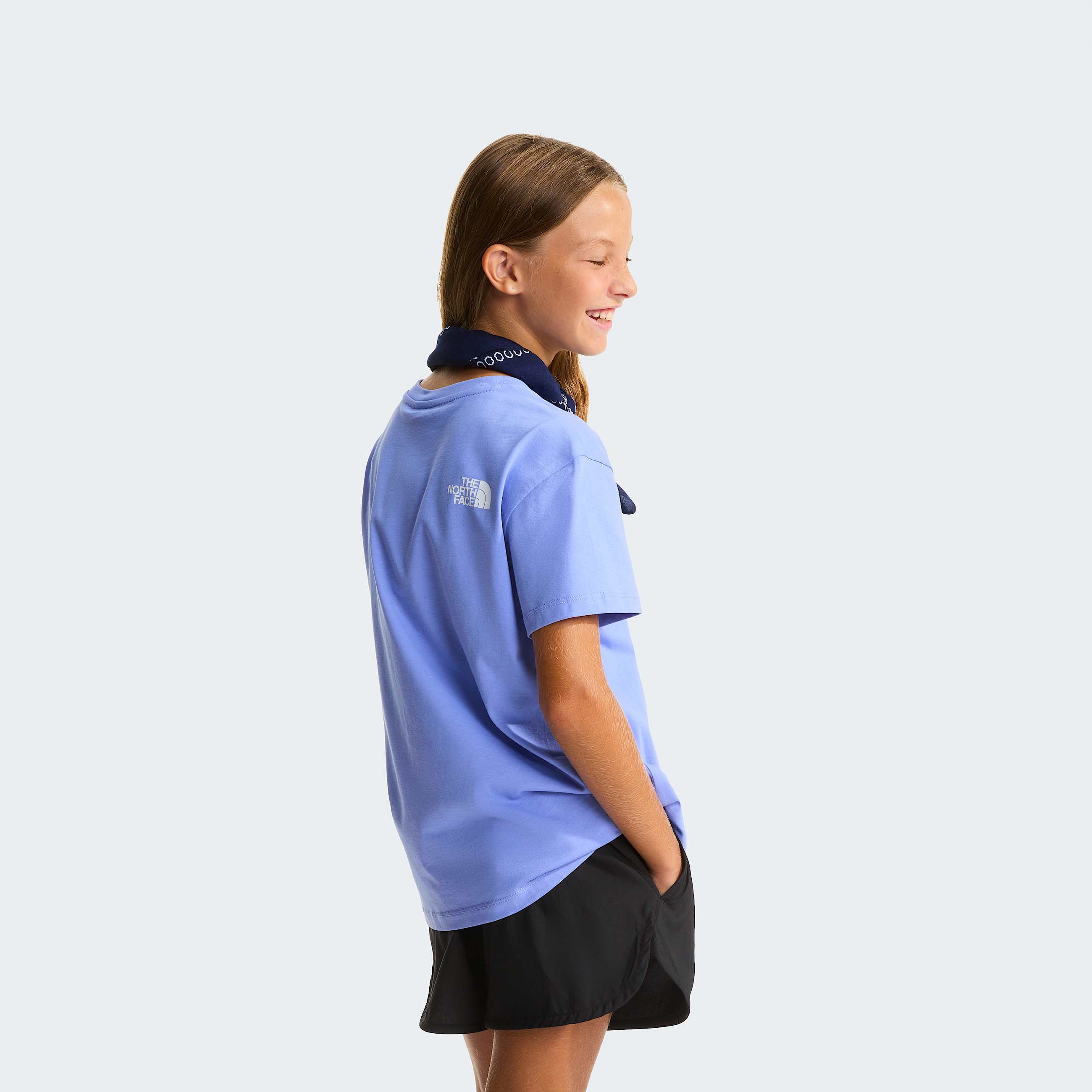 Brand Proud Relaxed TShirt Girl TNF ALT3