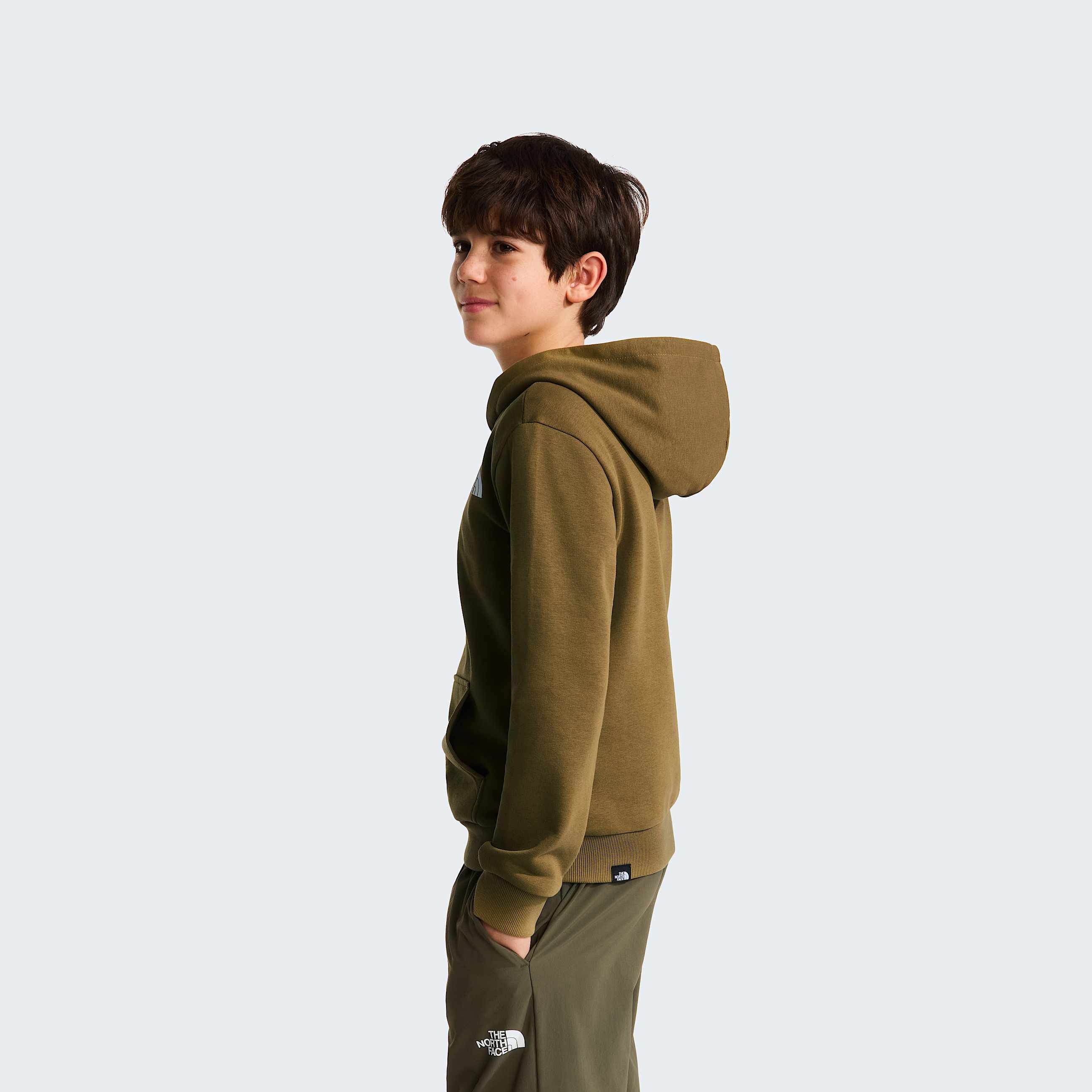 Simple Dome Light Regular Hoodie Junior TNF ALT2