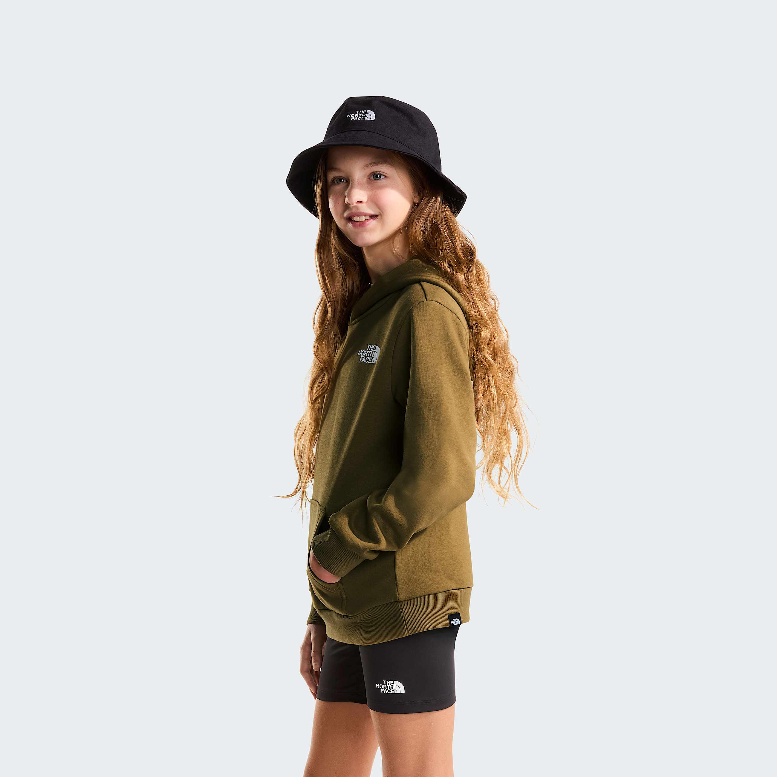 Simple Dome Light Regular Hoodie Junior TNF ALT8