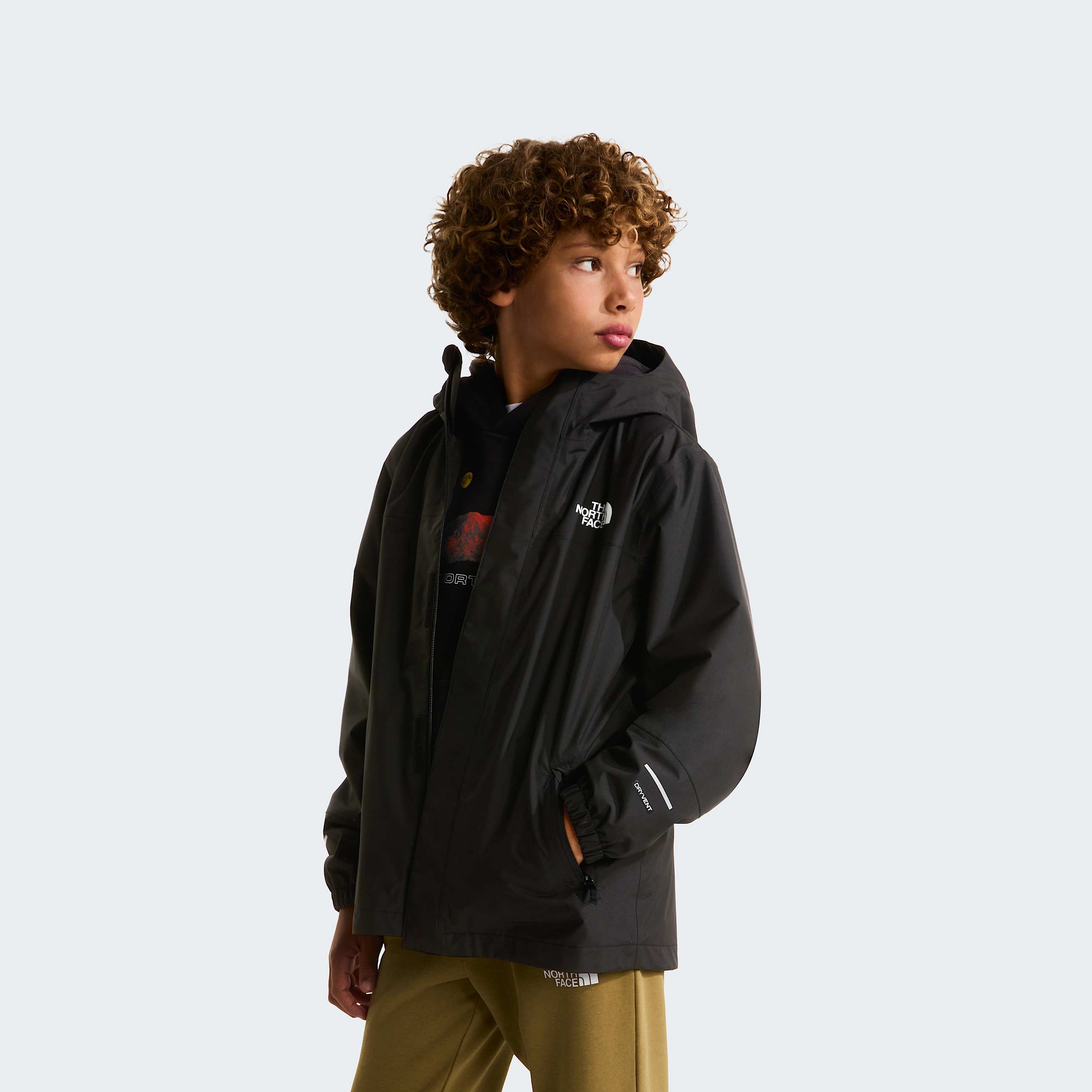 Antora Rain Jacket Boy TNF ALT4