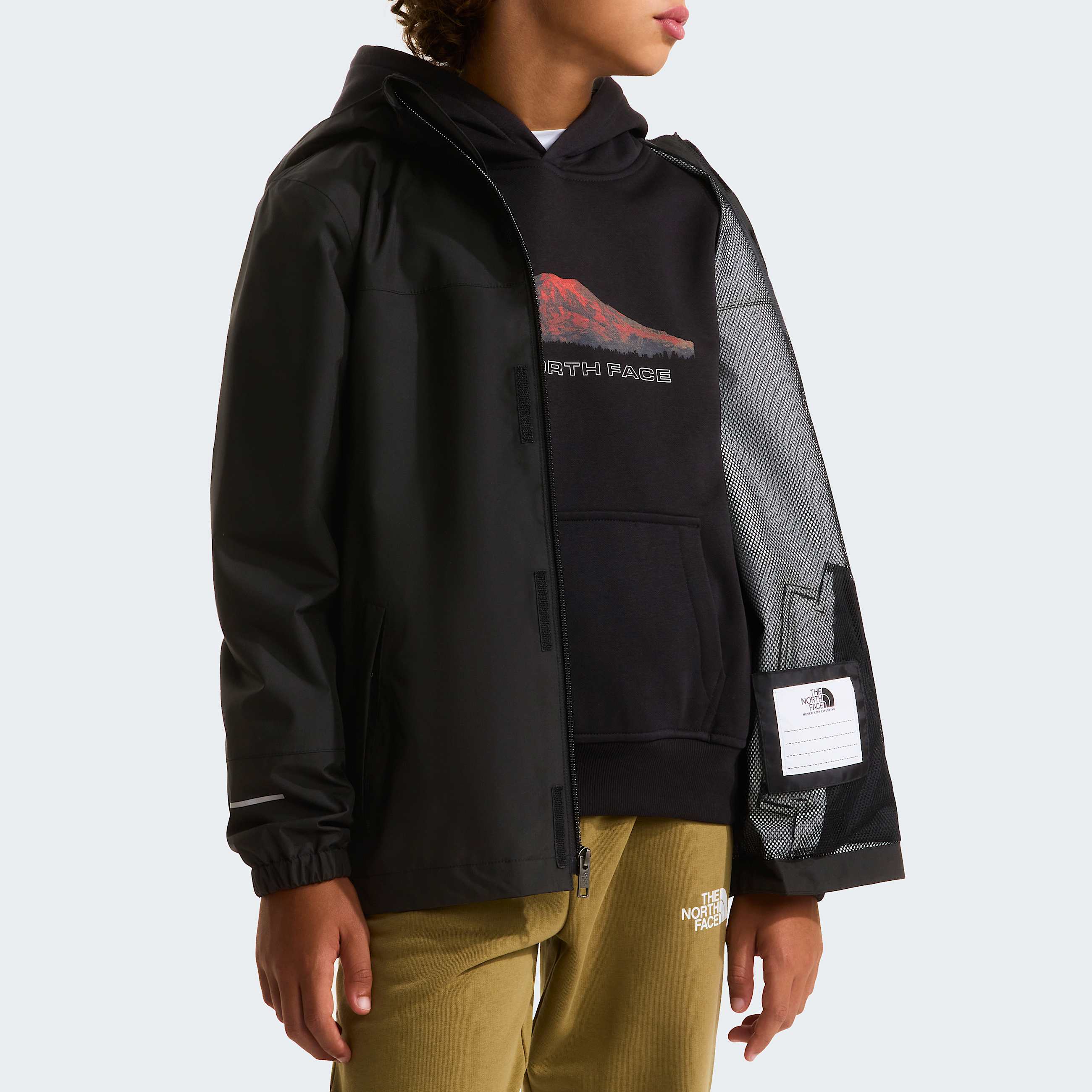 Antora Rain Jacket Boy TNF ALT7
