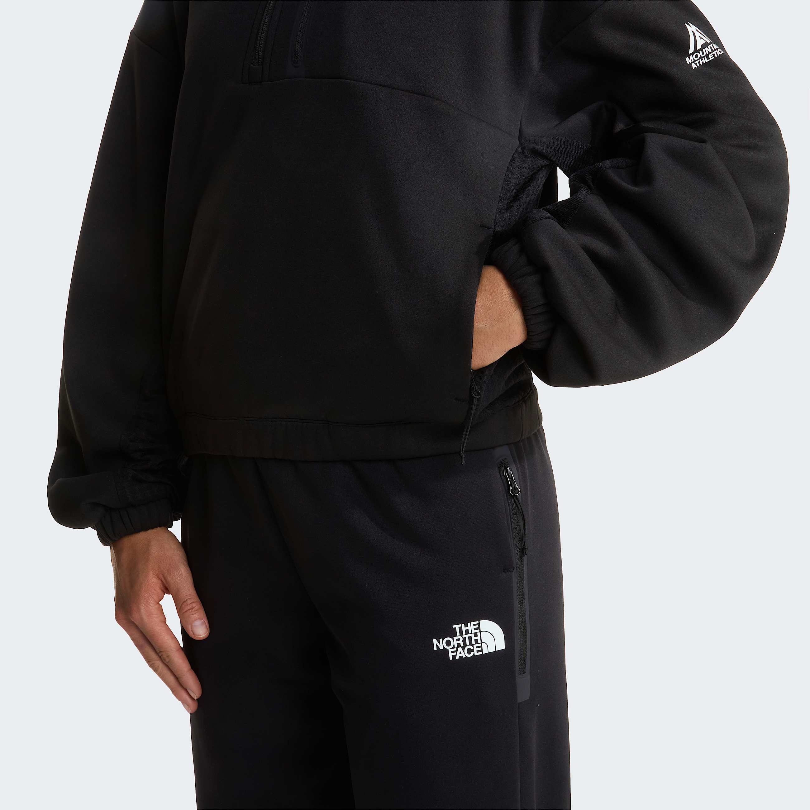 Mountain Athletics 14 Zip Funnel Neck Fleece W TNF ALT5