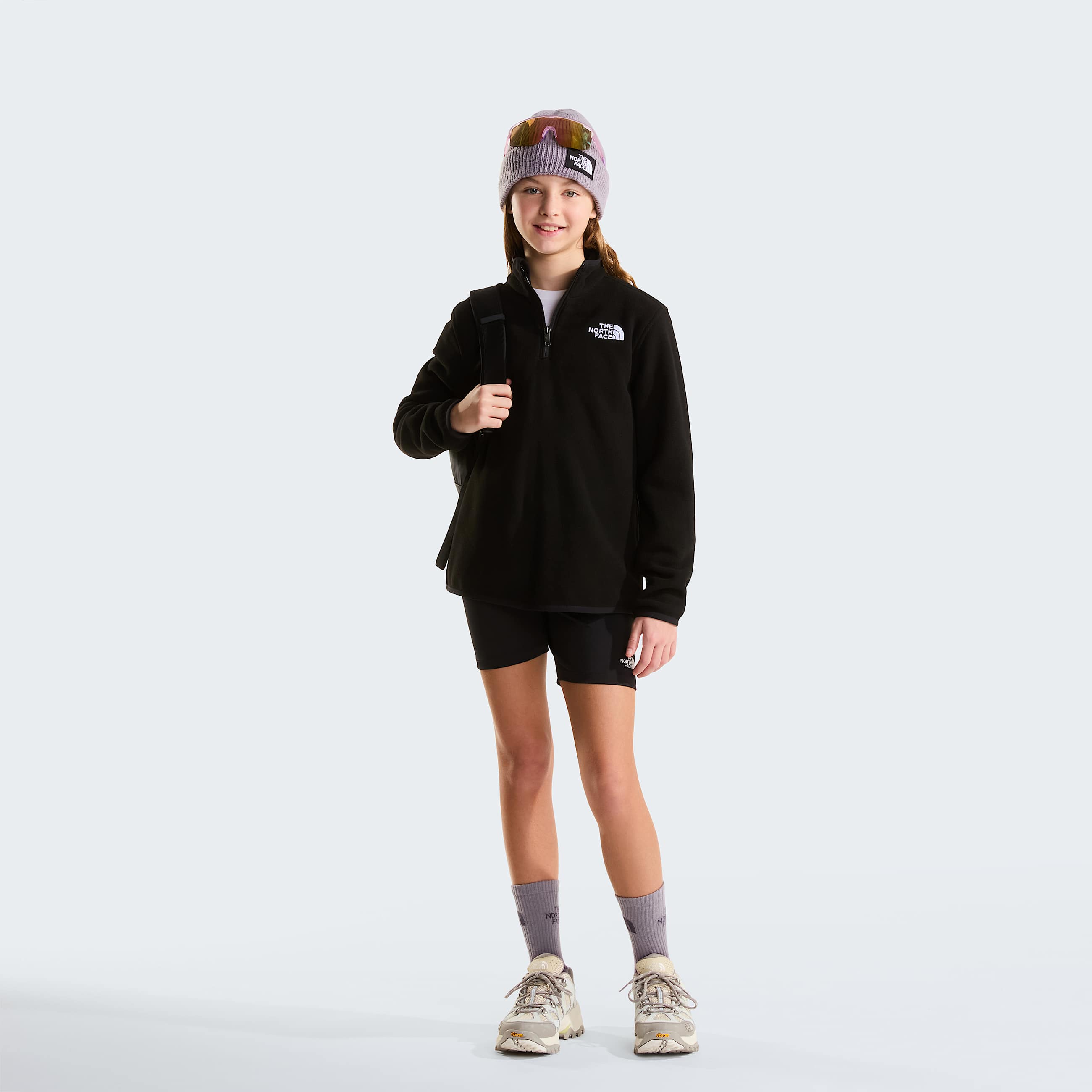 Glacier 14 Zip Fleece Teen TNF ALT7