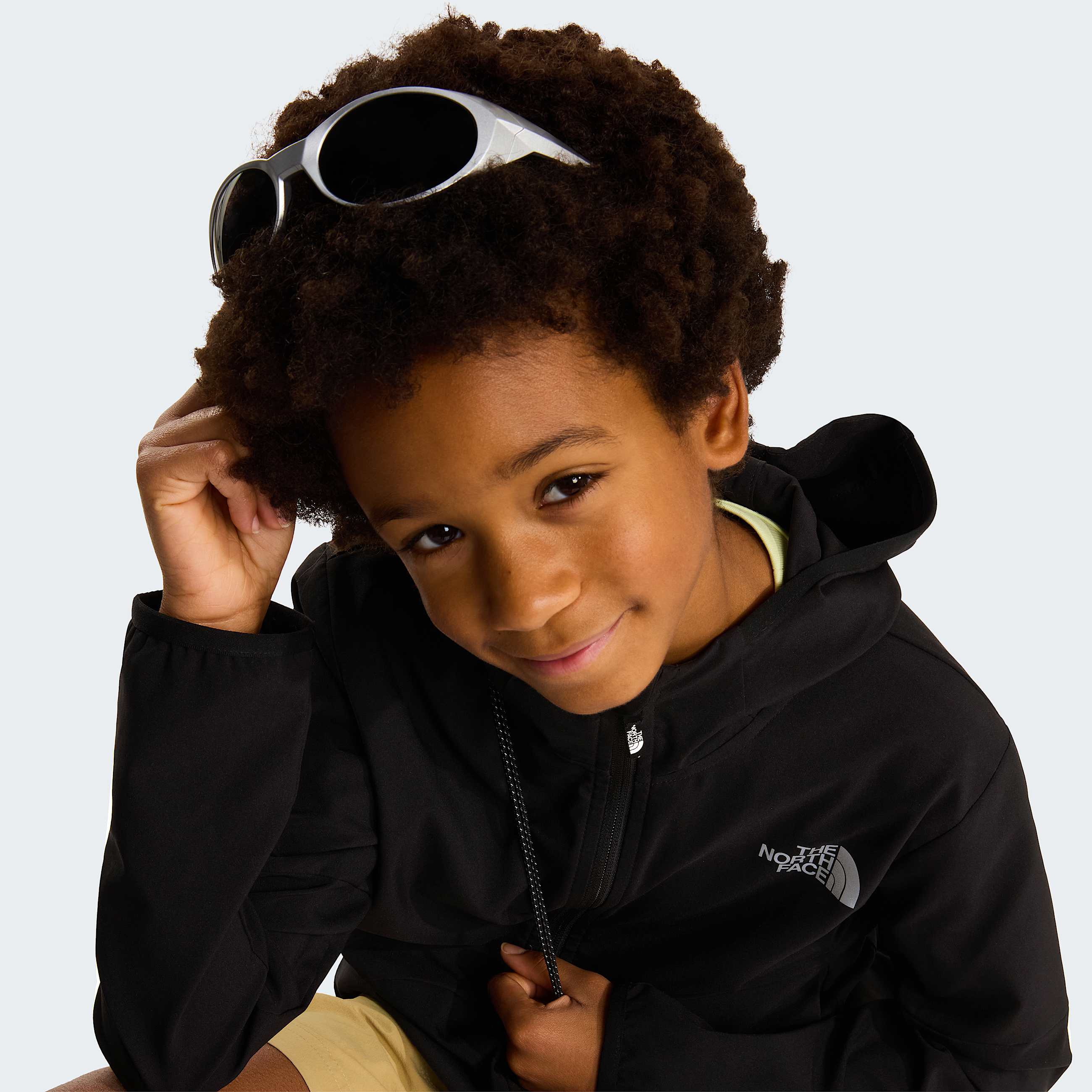On The Trail FullZip Hooded Jacket Boy TNF ALT8
