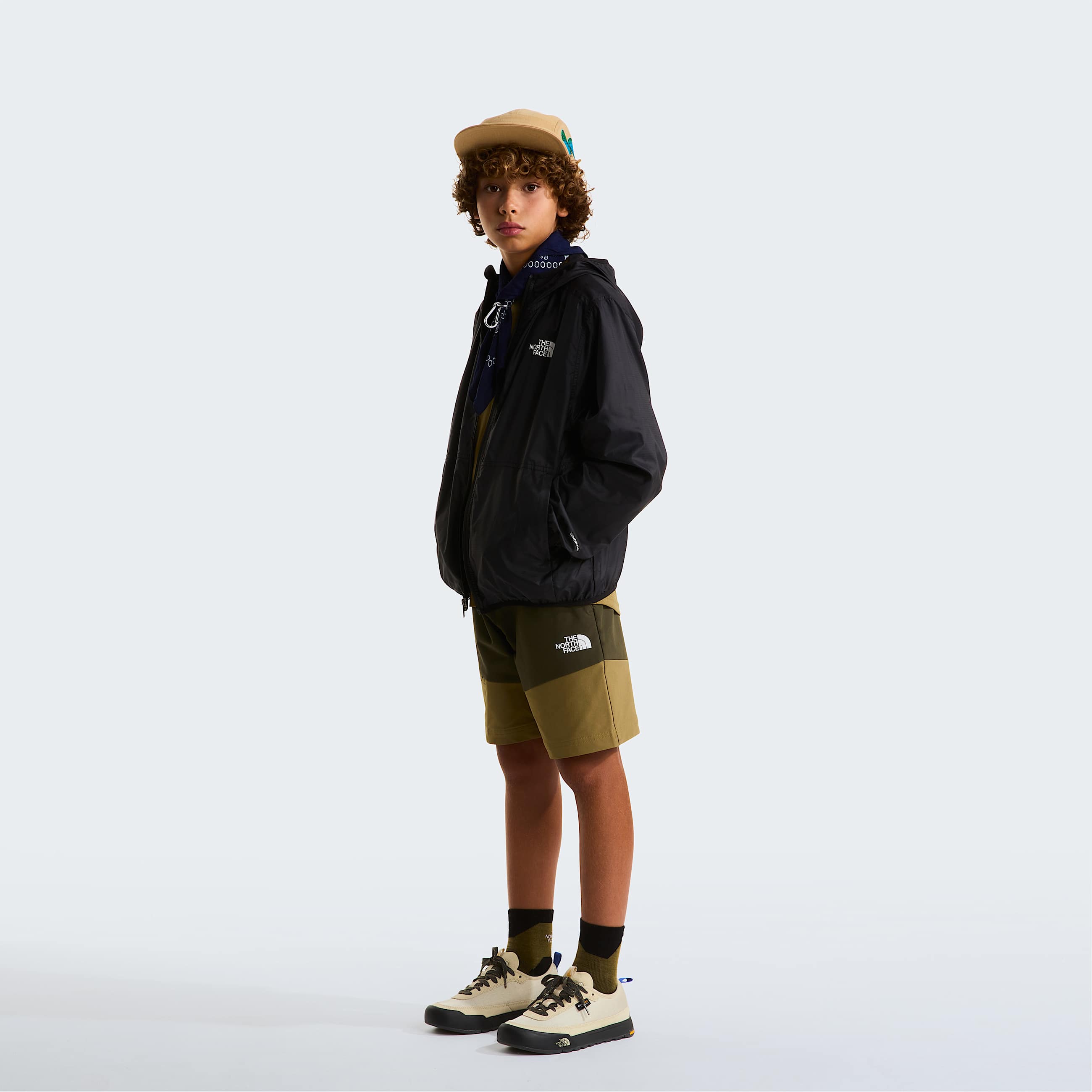 Cyclone Wind Jacket Boy TNF ALT1