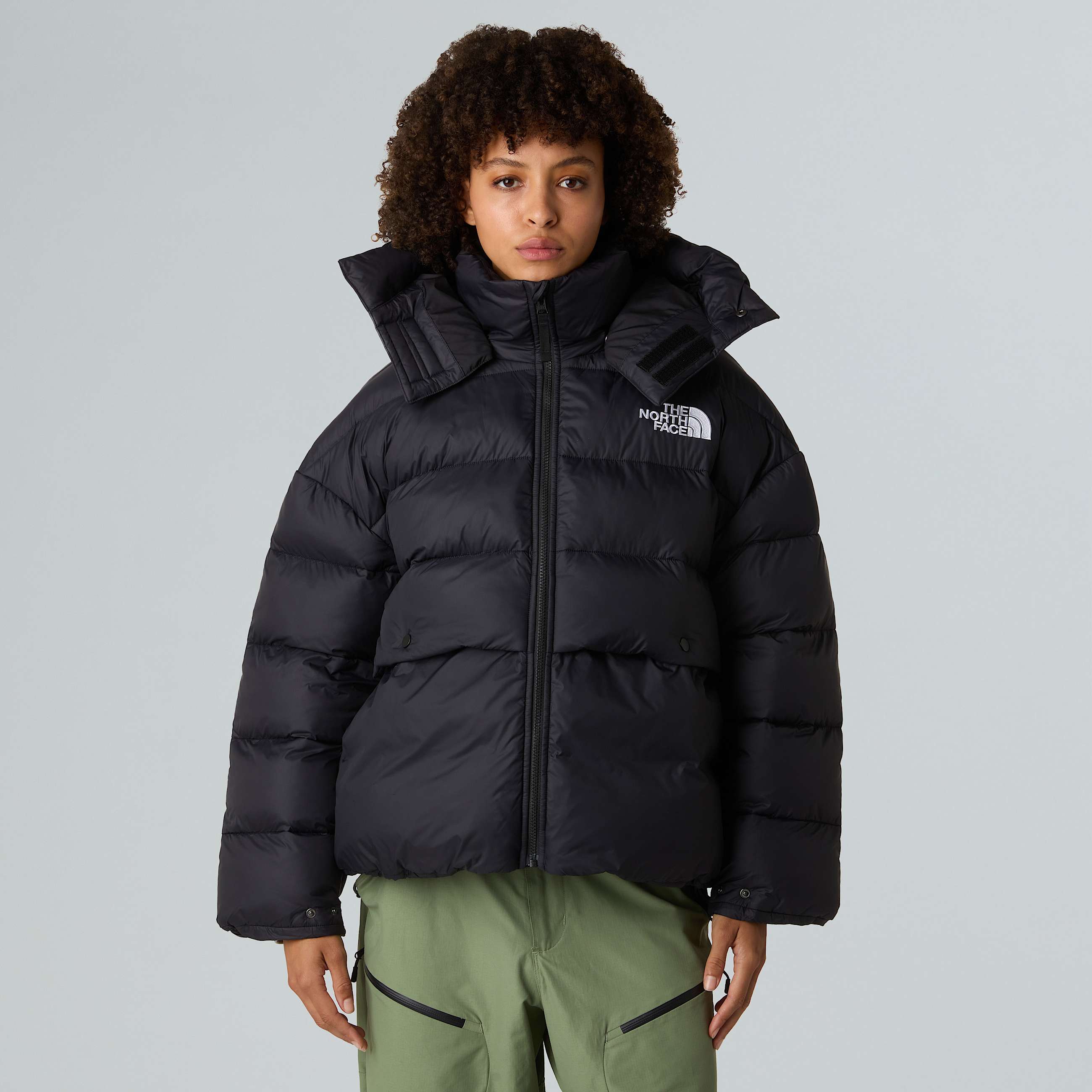 Oversized Short Puffer Jacket Acamarachi W TNF ALT4