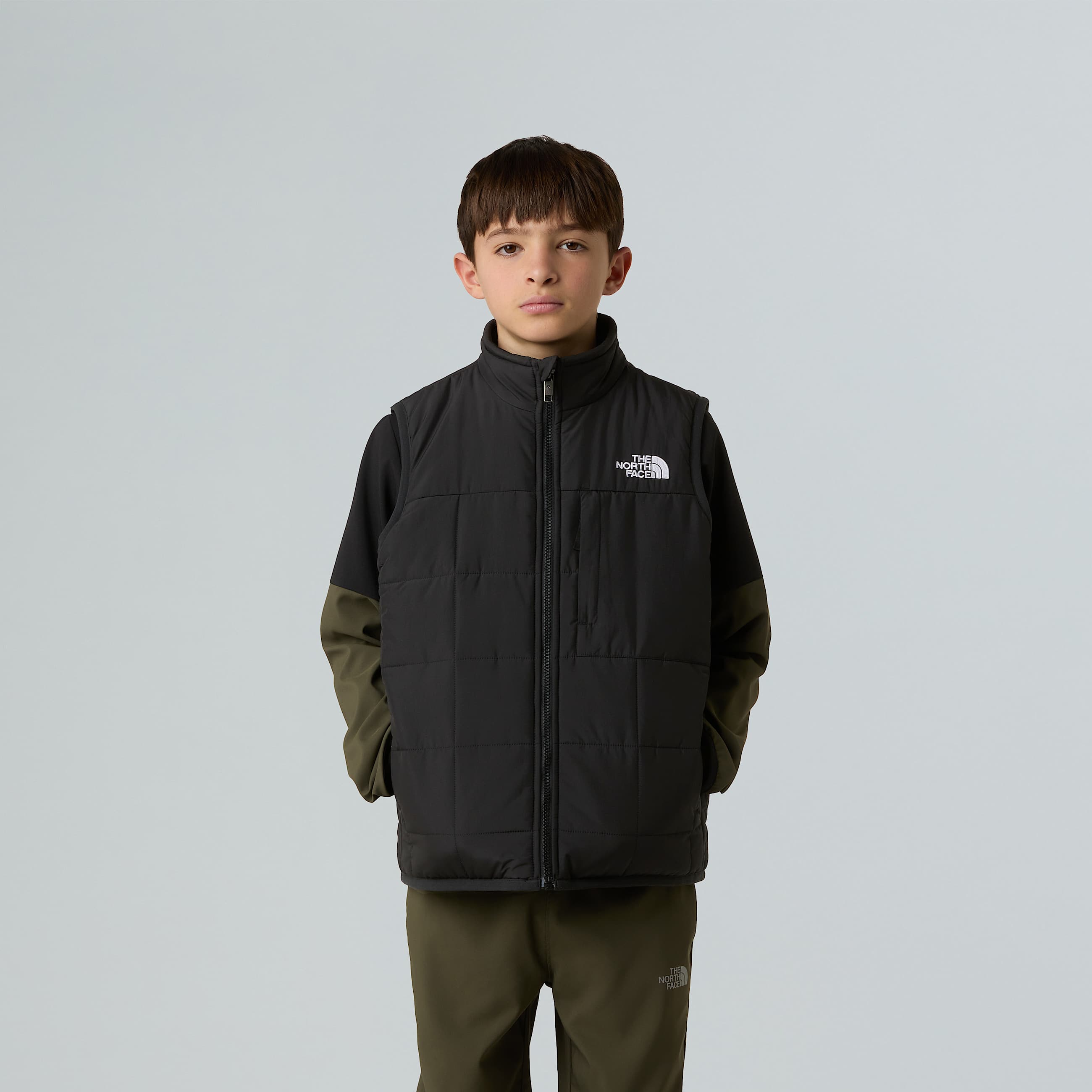 Reversible Shasta Gilet Boy TNF ALT4