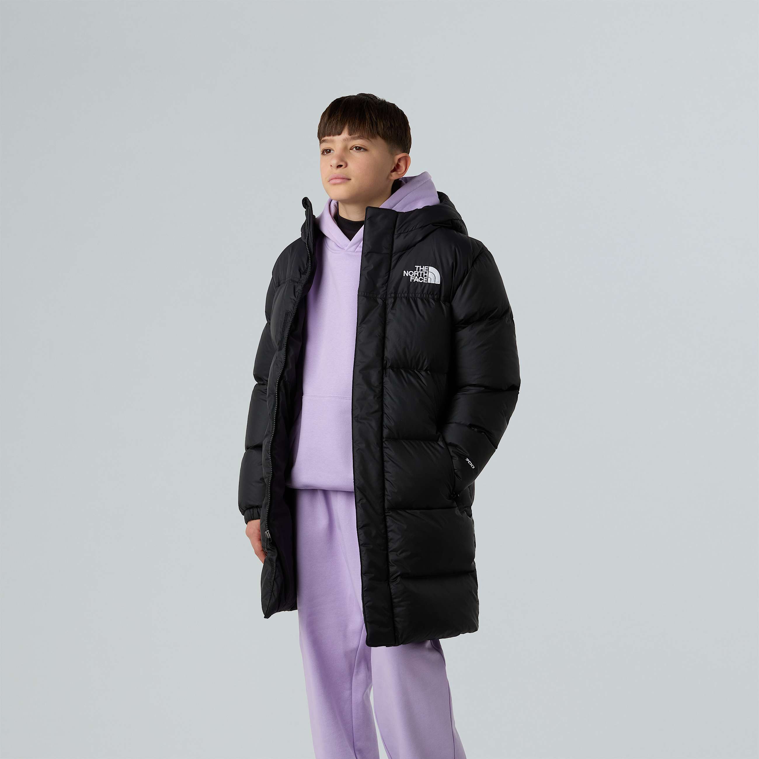 Teens' Nuptse Long Parka | The North Face