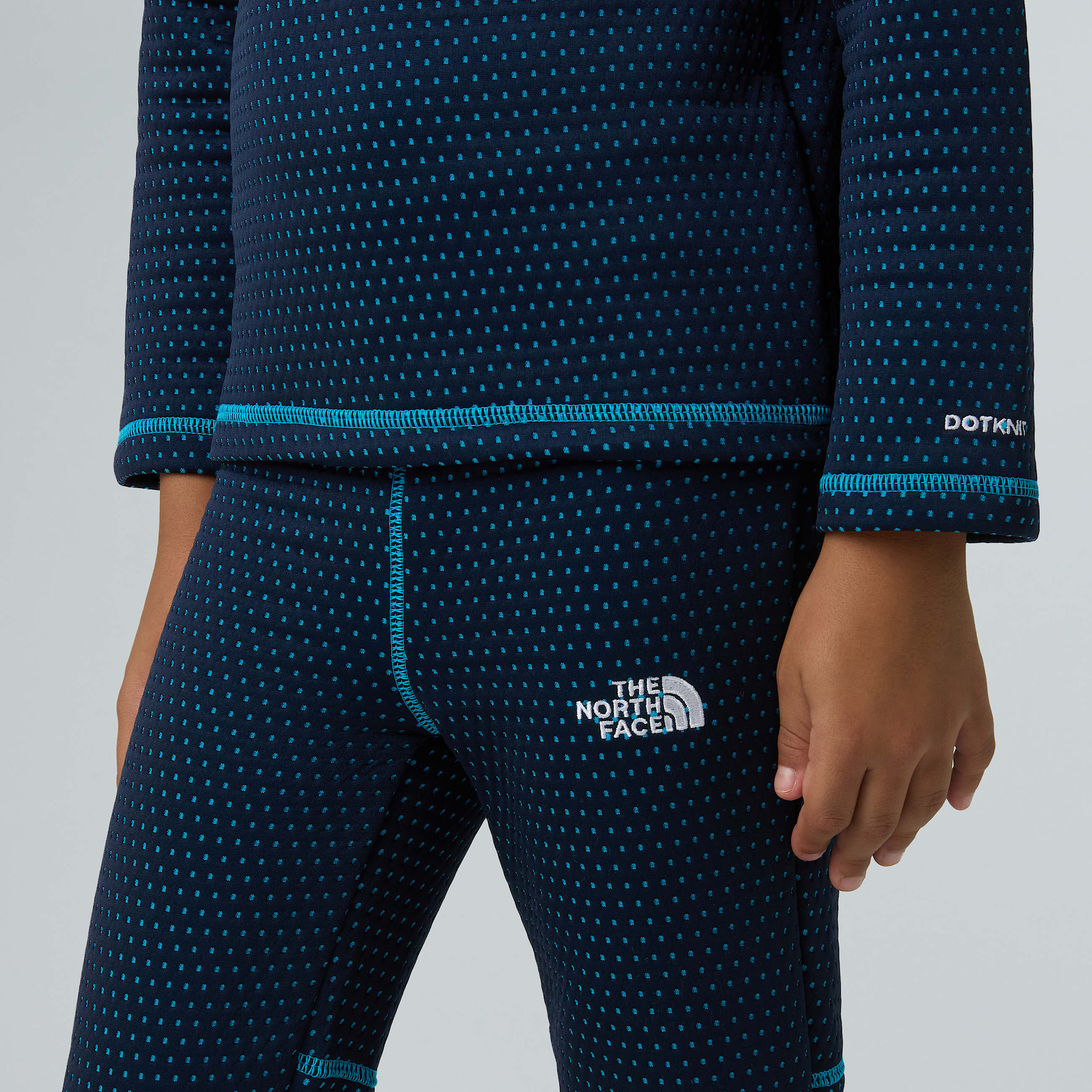 DotKnit thermische basislaagset voor kinderen TNF ALT12