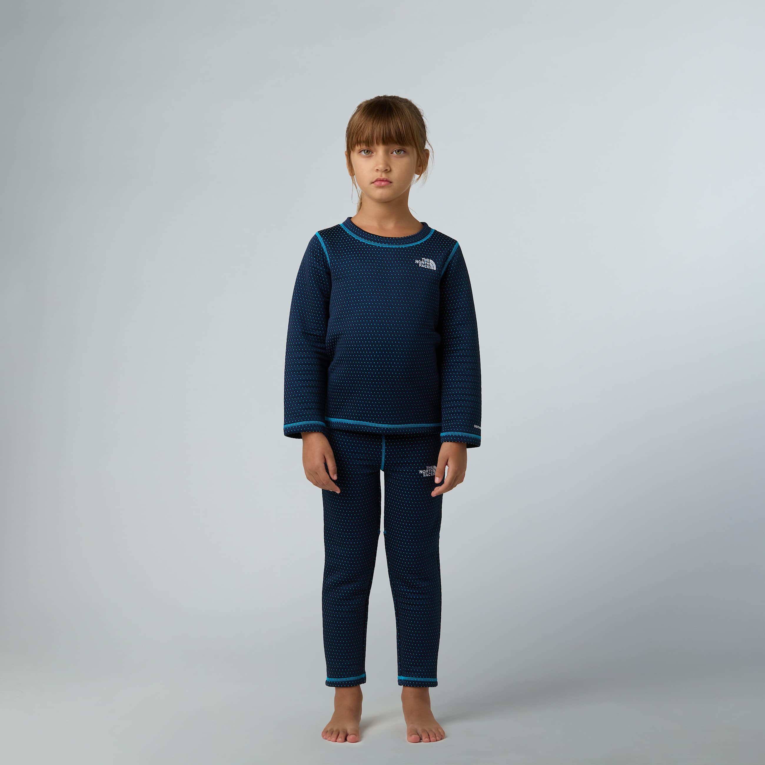 DotKnit thermische basislaagset voor kinderen TNF ALT13