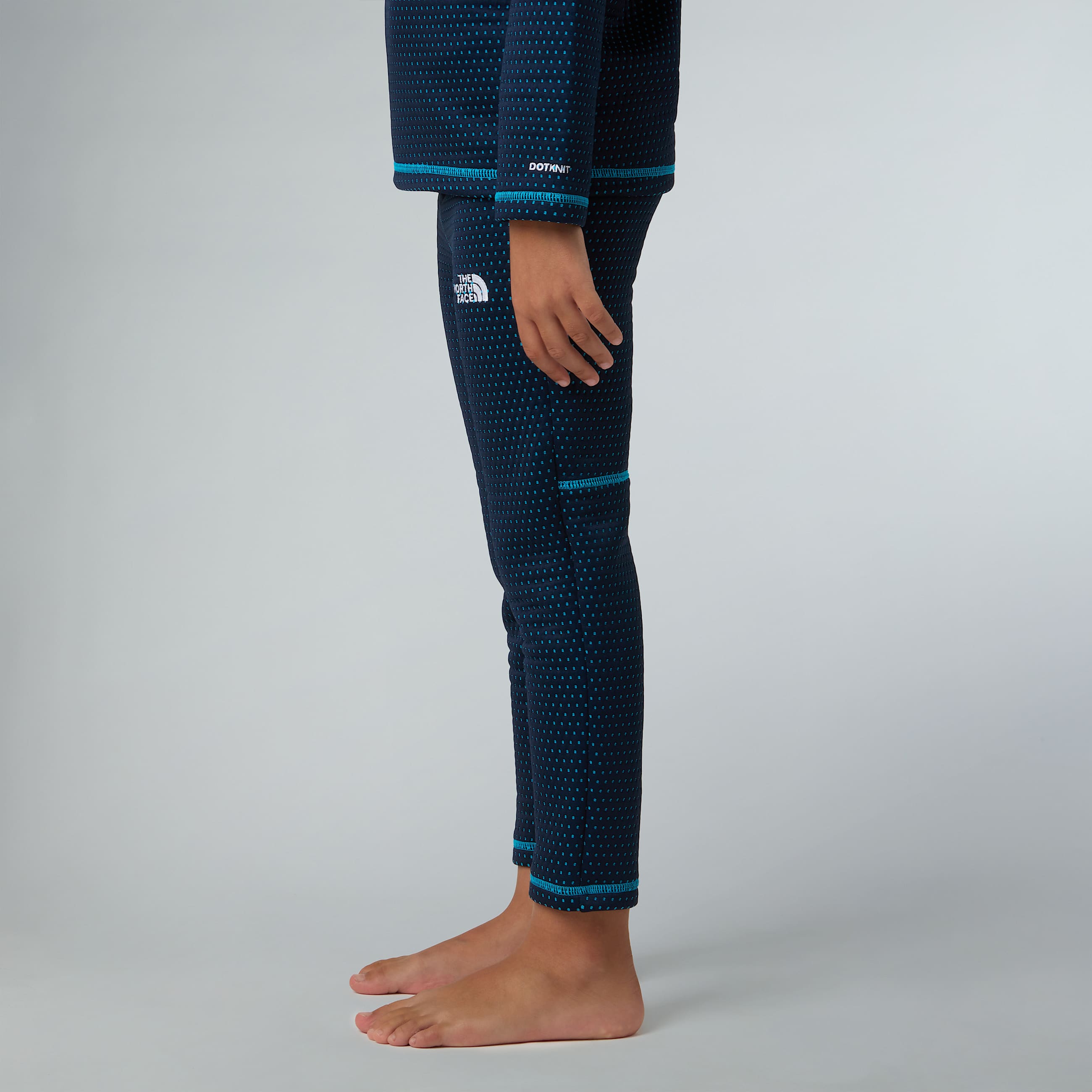 DotKnit thermische basislaagset voor kinderen TNF ALT18