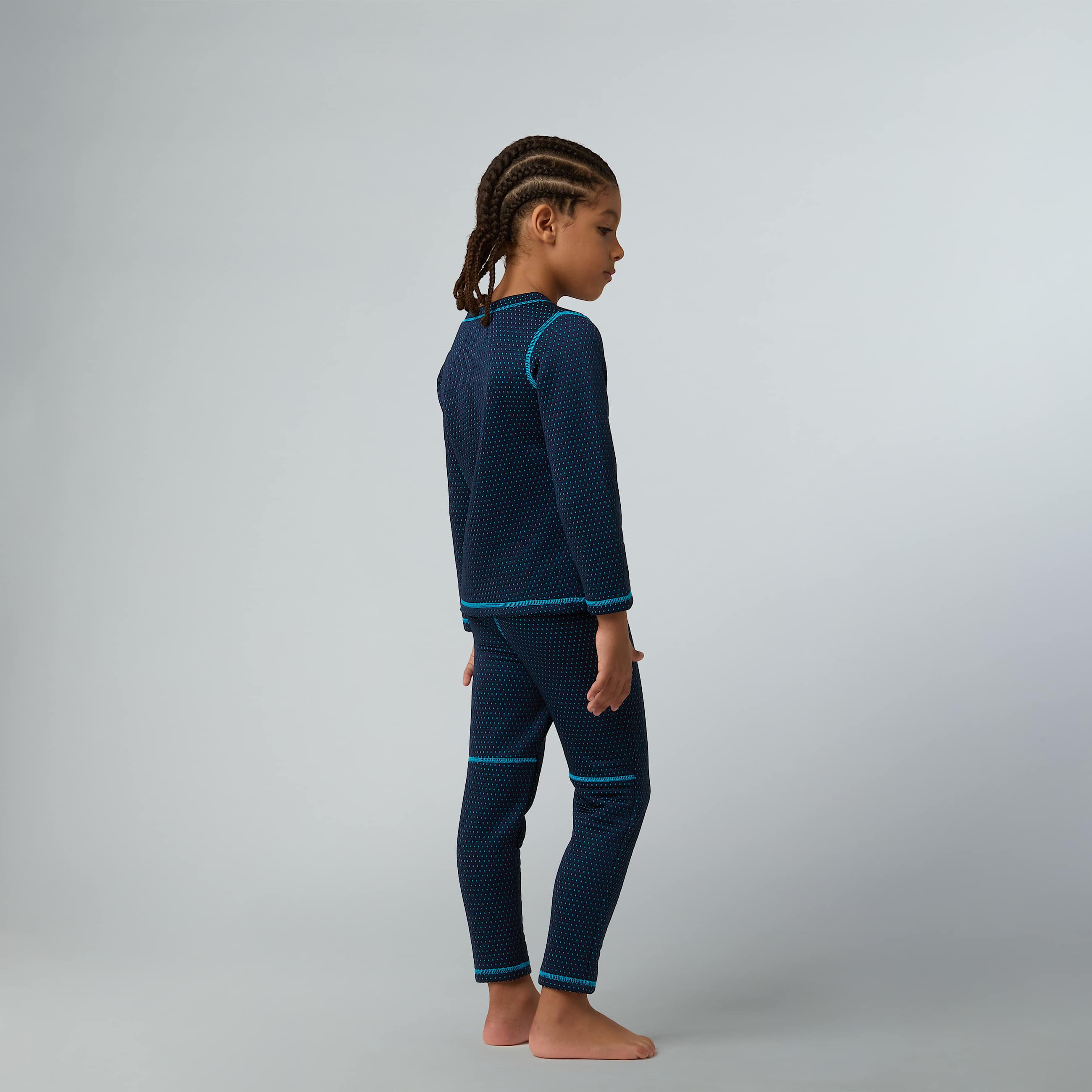 DotKnit thermische basislaagset voor kinderen TNF ALT5