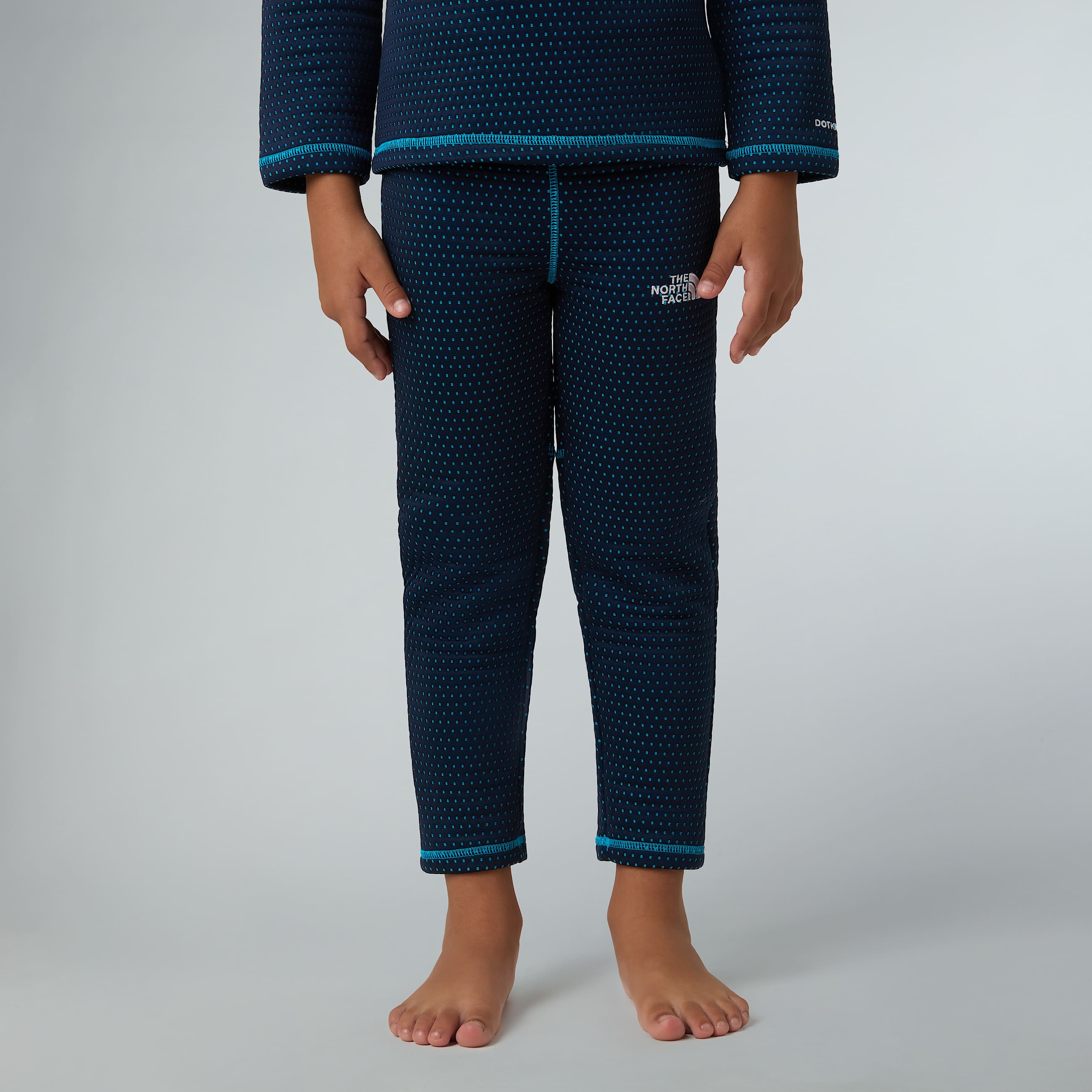 DotKnit thermische basislaagset voor kinderen TNF ALT9