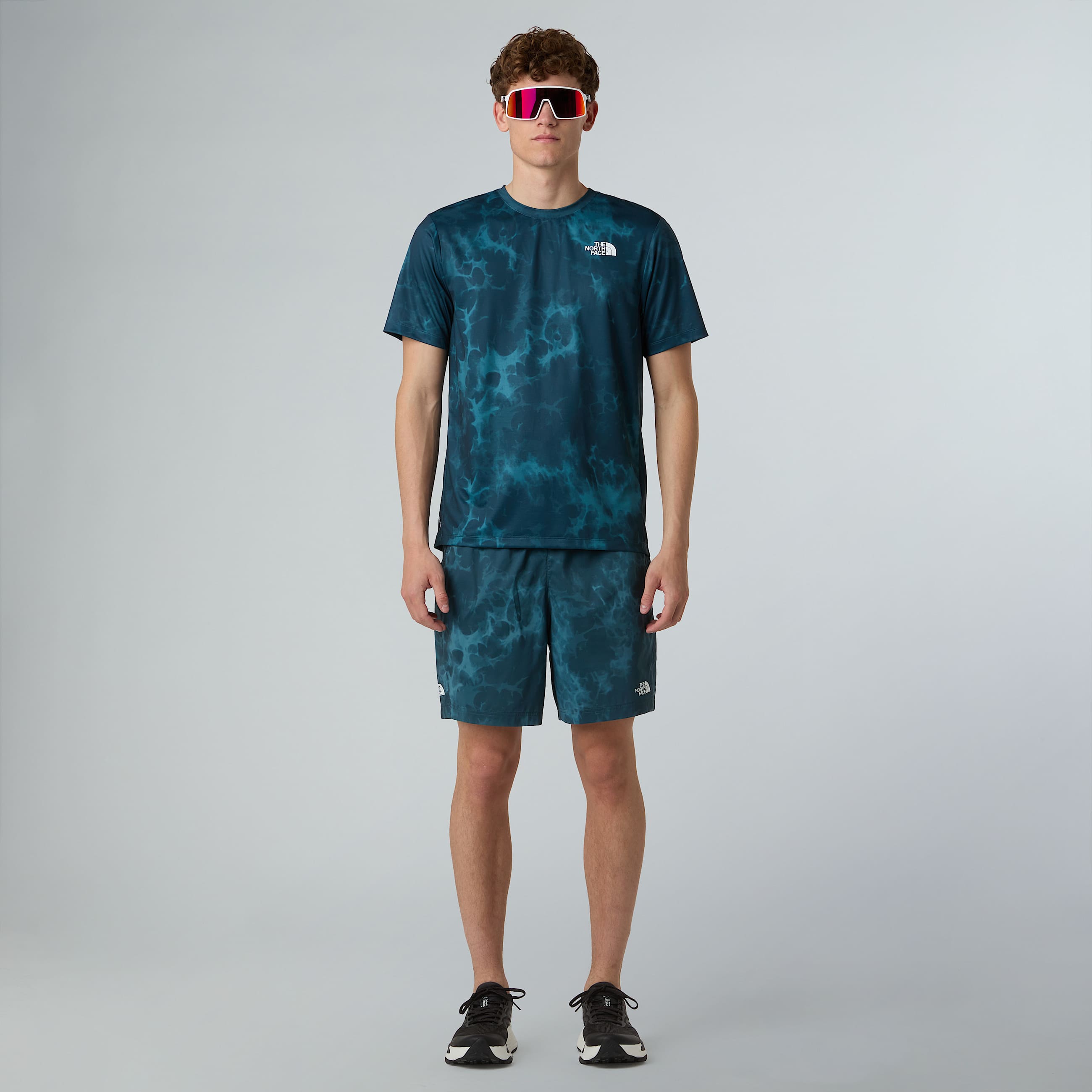 247 7 Printed Shorts M TNF ALT5