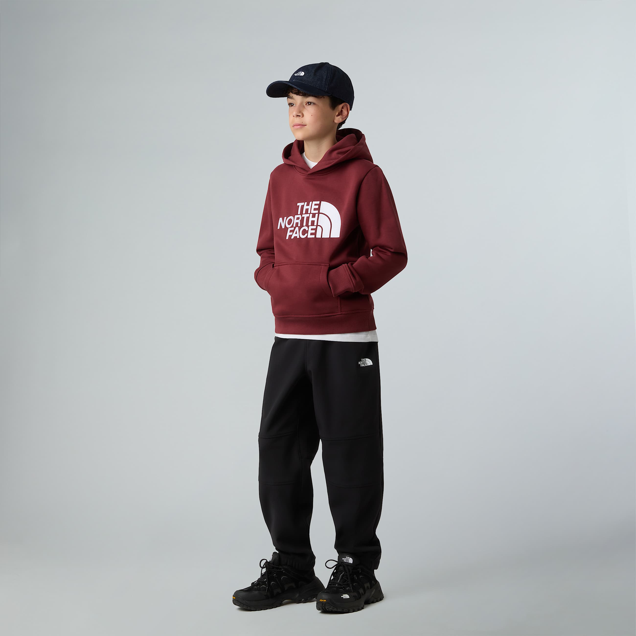 Drew Peak Pullover Hoodie Junior TNF ALT5