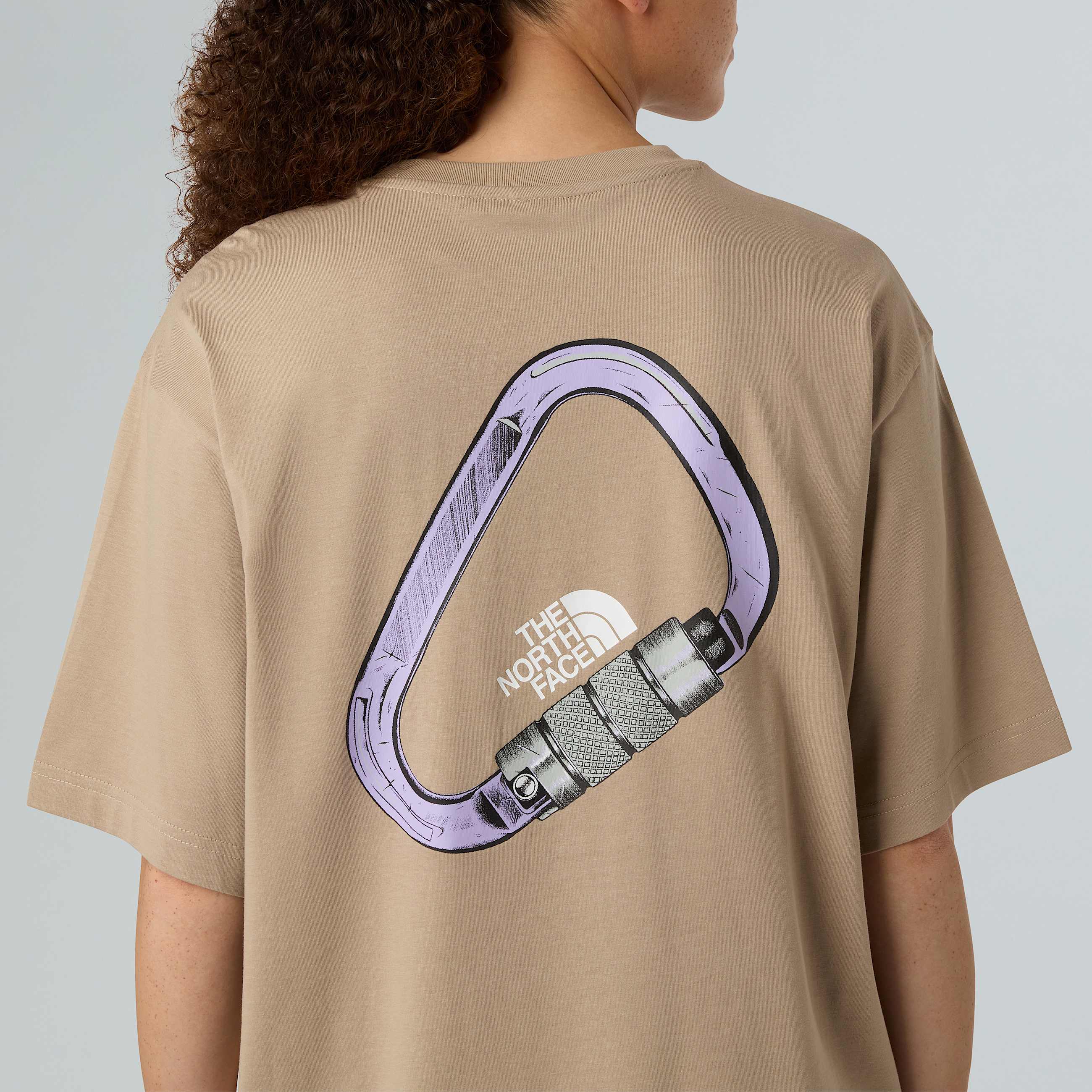 Explore Carabiner Relaxed TShirt Unisex TNF ALT13