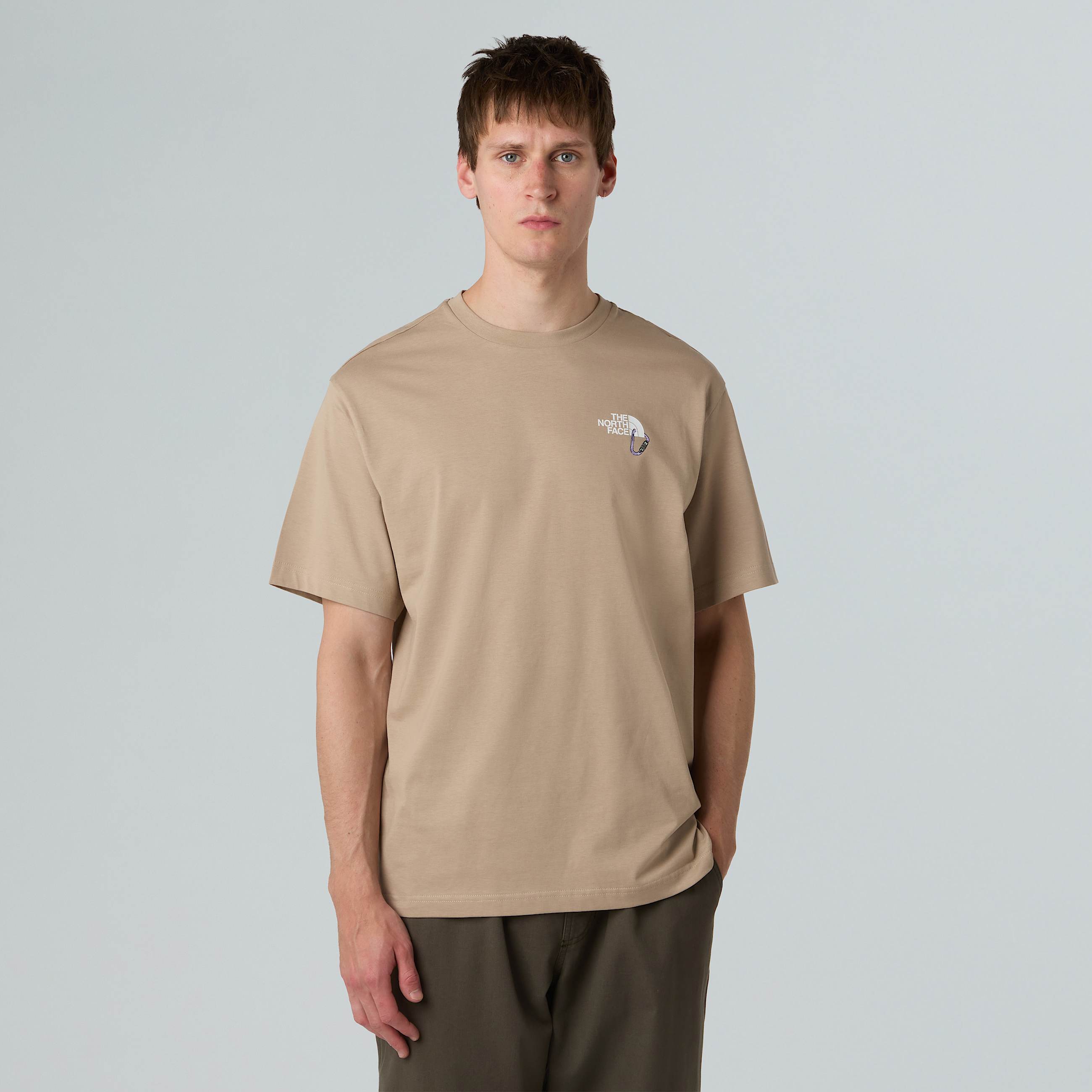 Explore Carabiner Relaxed TShirt Unisex TNF ALT5