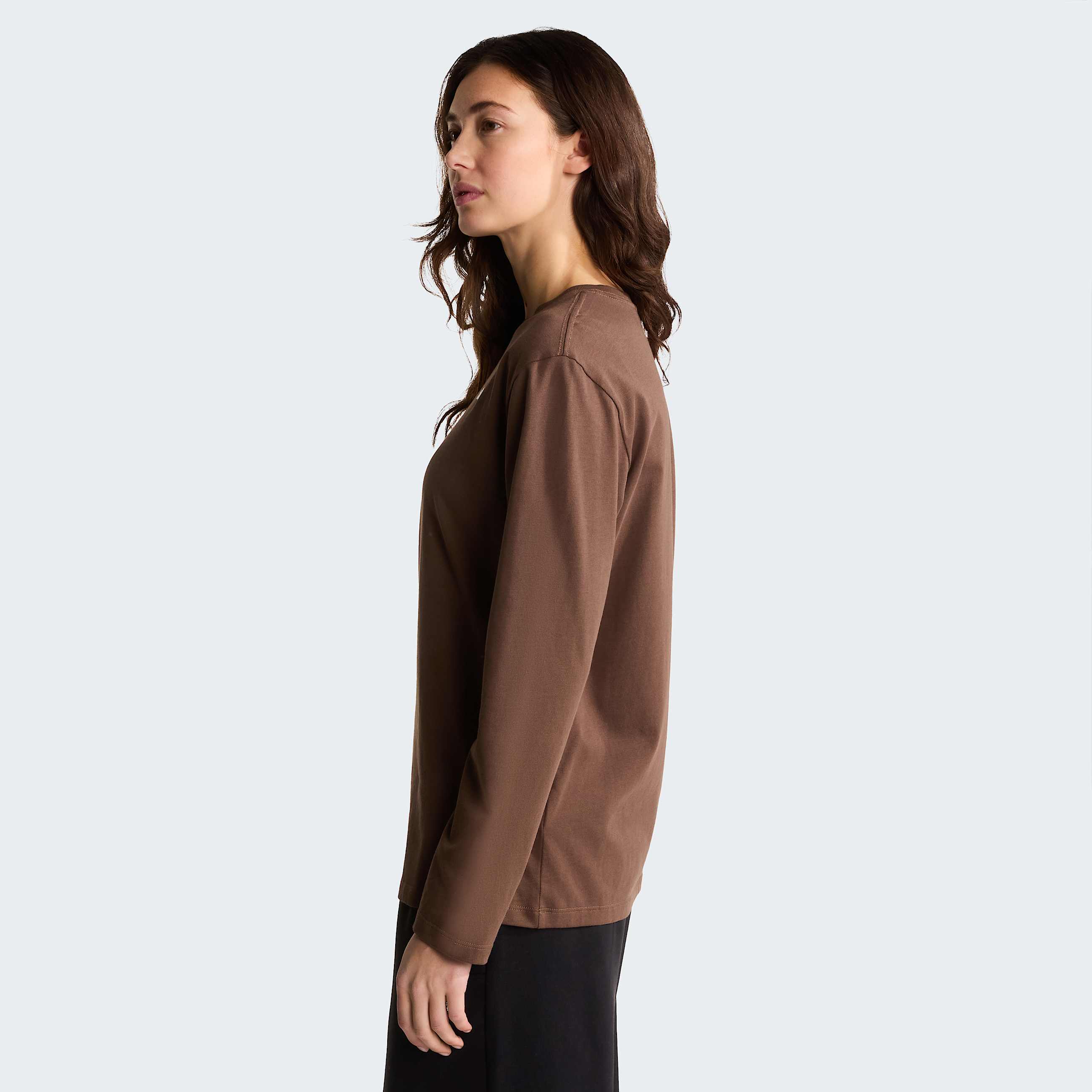 Tshirt  manches longues dcontract TNF Essential Simple Dome pour femme TNF ALT2