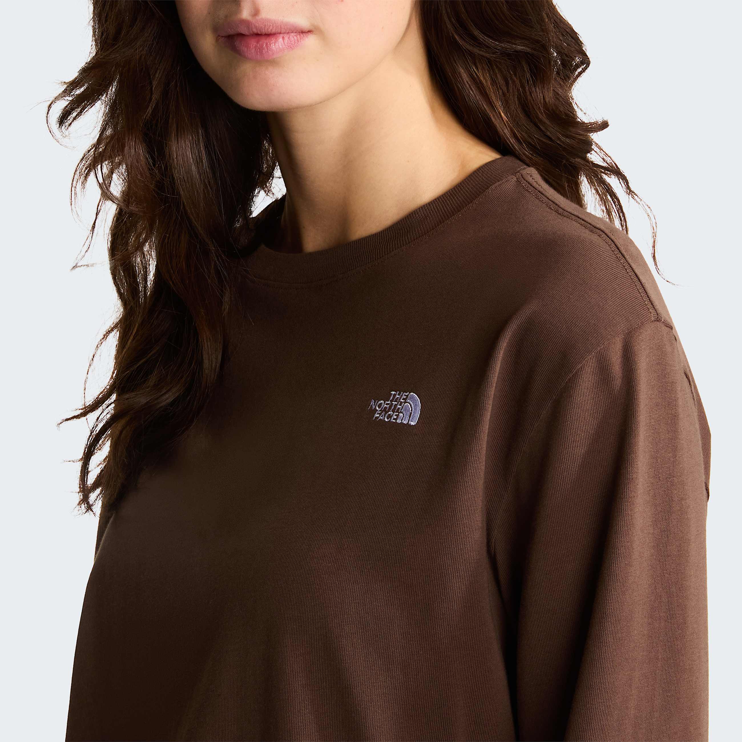 Tshirt  manches longues dcontract TNF Essential Simple Dome pour femme TNF ALT4