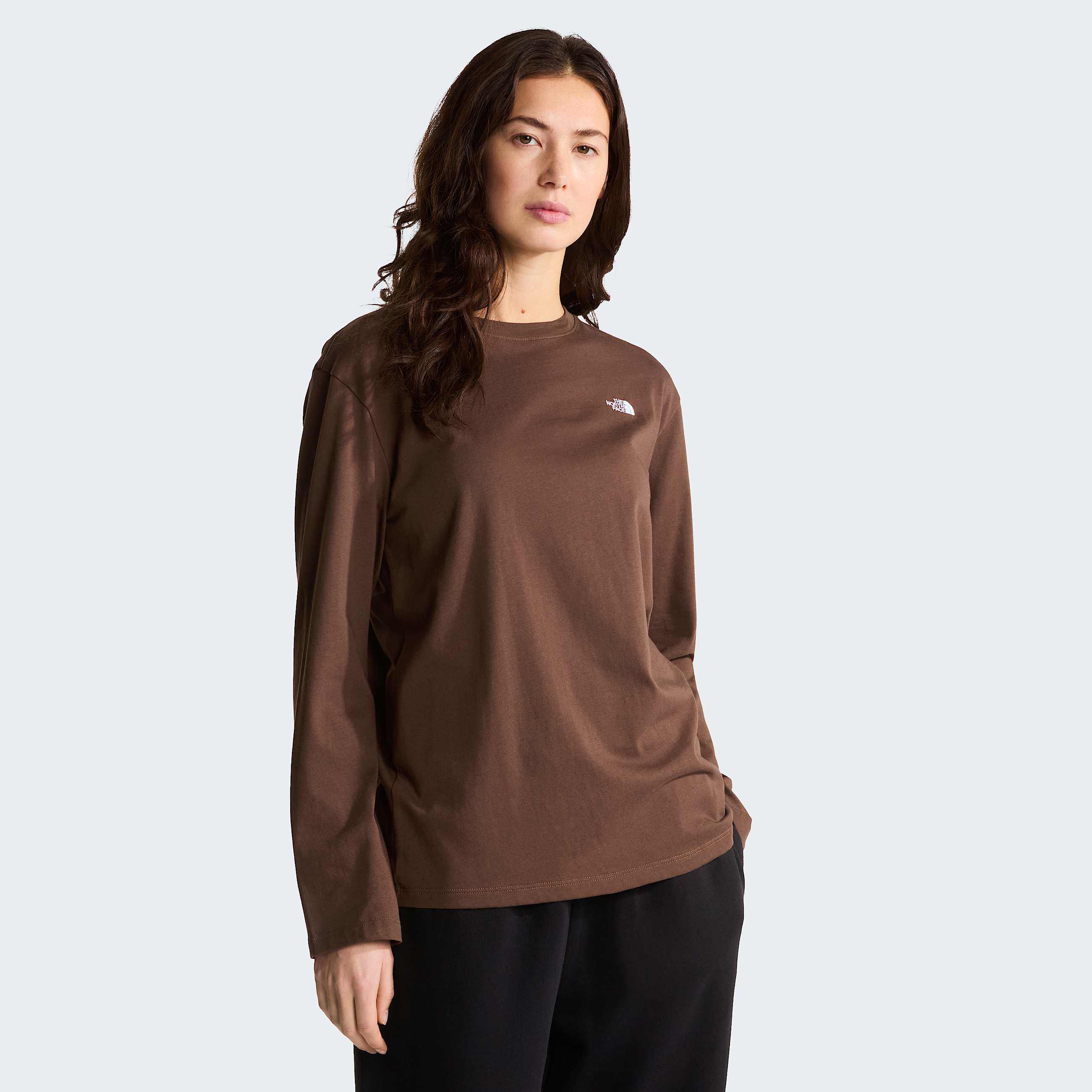 Tshirt  manches longues dcontract TNF Essential Simple Dome pour femme TNF HERO