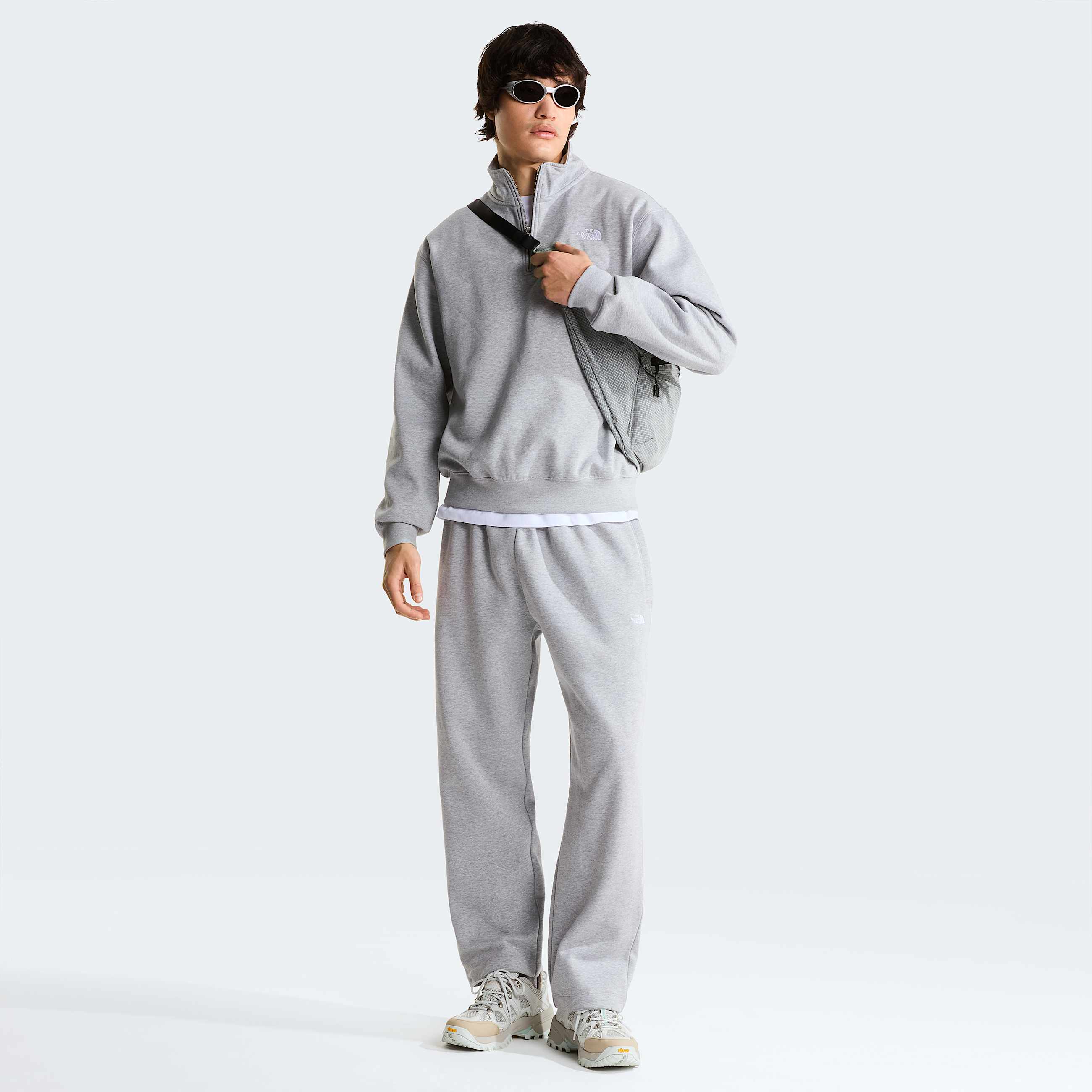 Sweat  col zipp dcontract Essential Simple Dome pour homme TNF ALT1