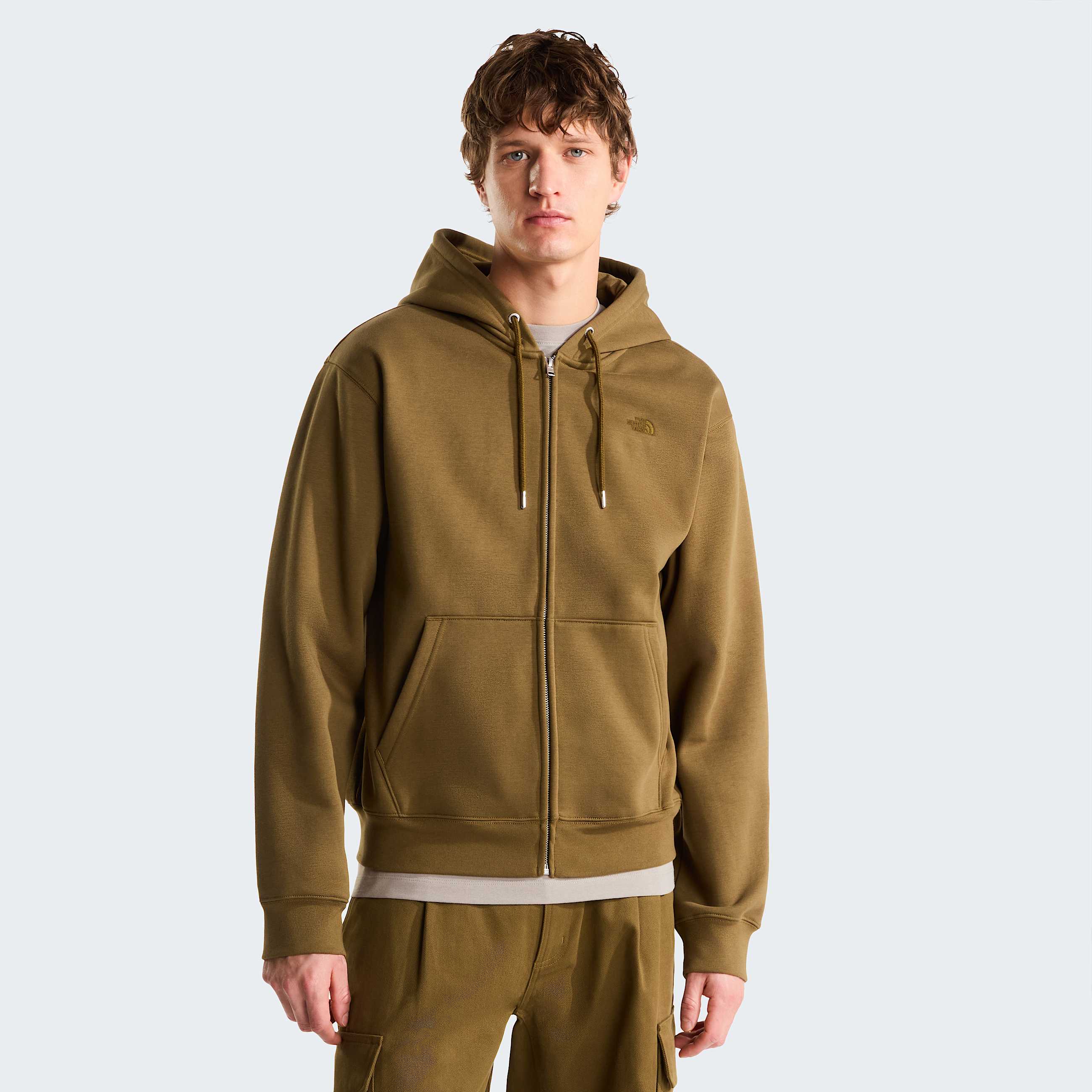 Sweat  capuche zipp dcontract TNF Essential Simple Dome pour homme TNF HERO