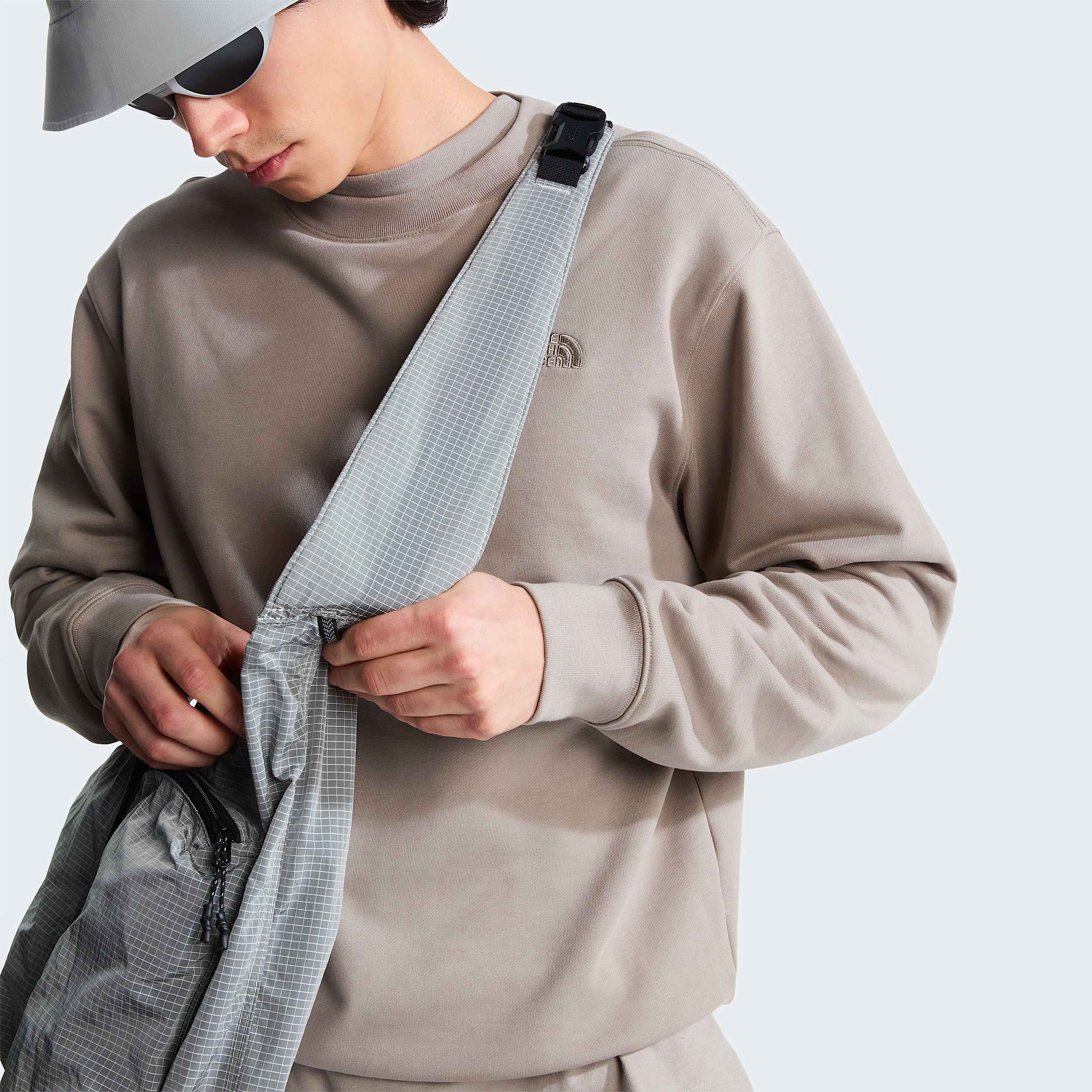 Sweat dcontract TNF Essential Terry Simple Dome pour homme TNF ALT5