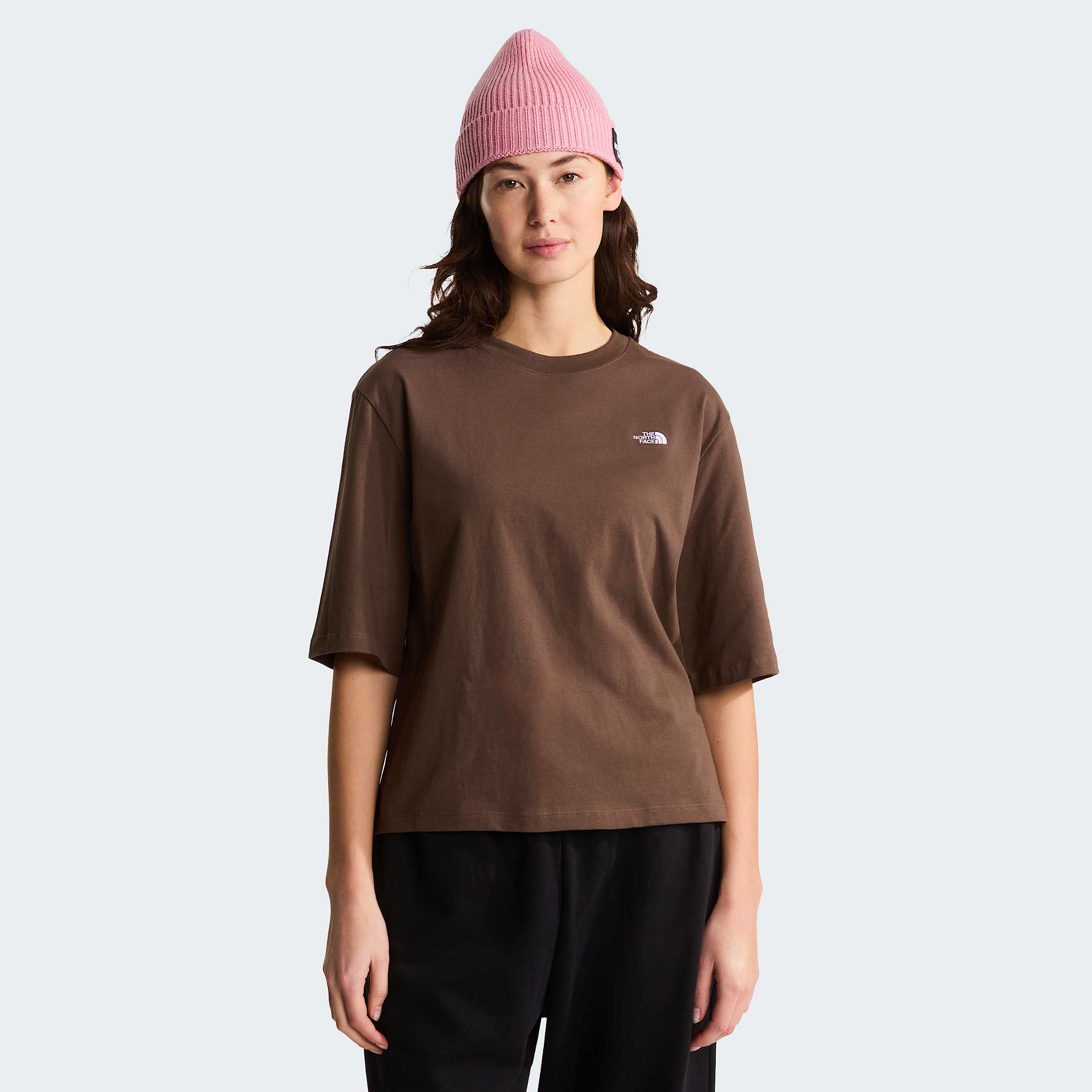 Tshirt boxy dcontract TNF Essential Simple Dome pour femme TNF HERO