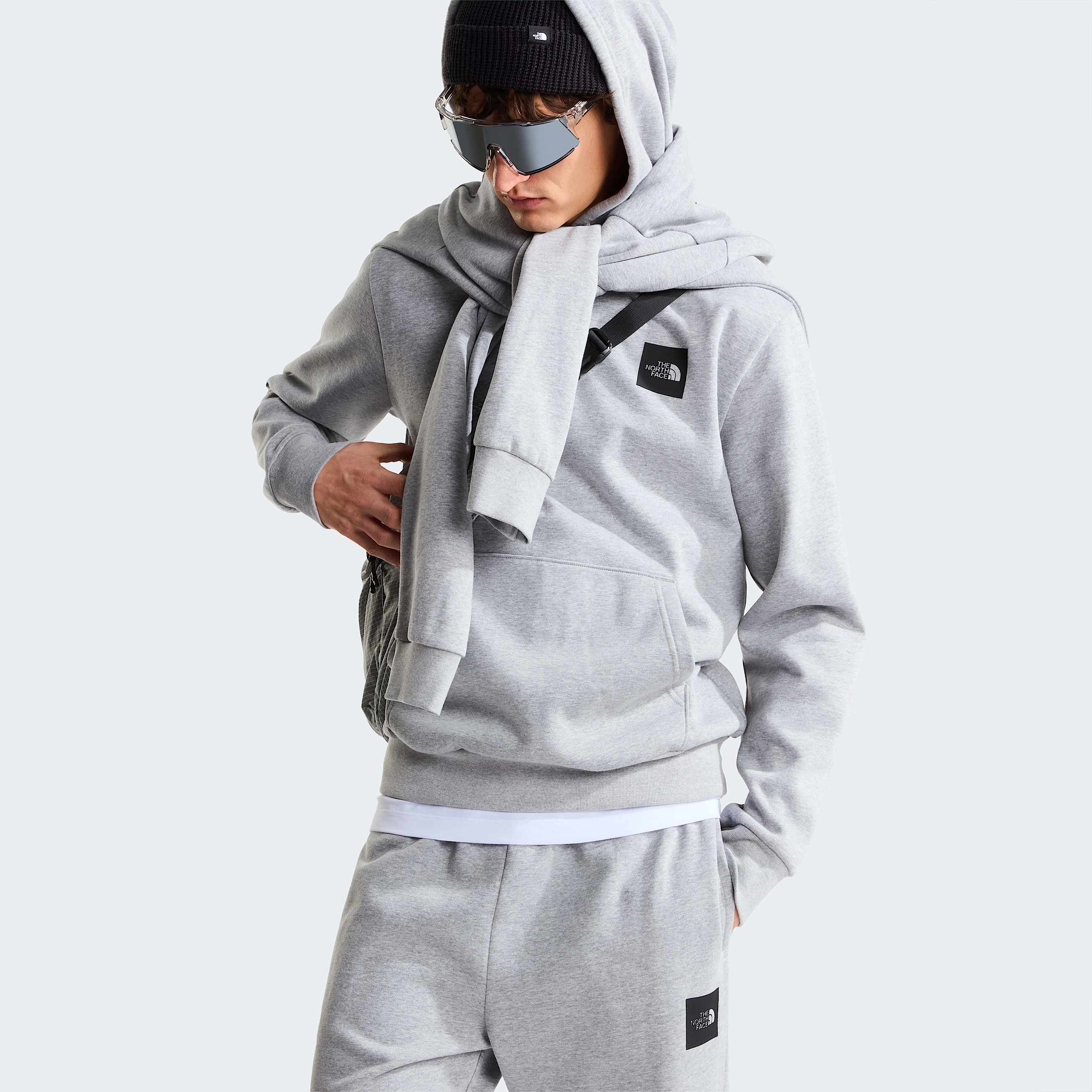 Mens Box Half Dome Regular Tapered Joggers TNF ALT5