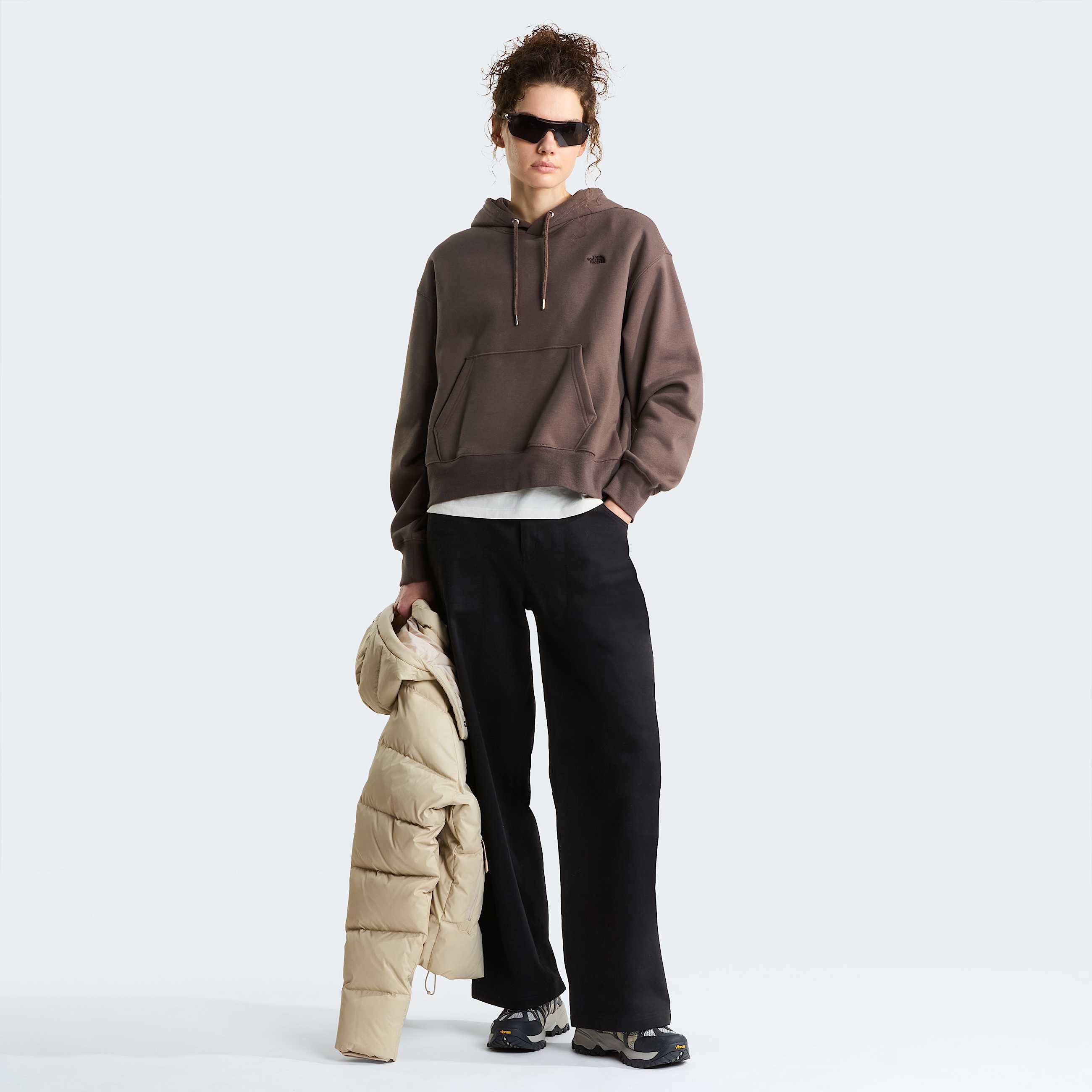 TNF Essential Simple Dome Boxy Oversized Hoodie W TNF ALT1
