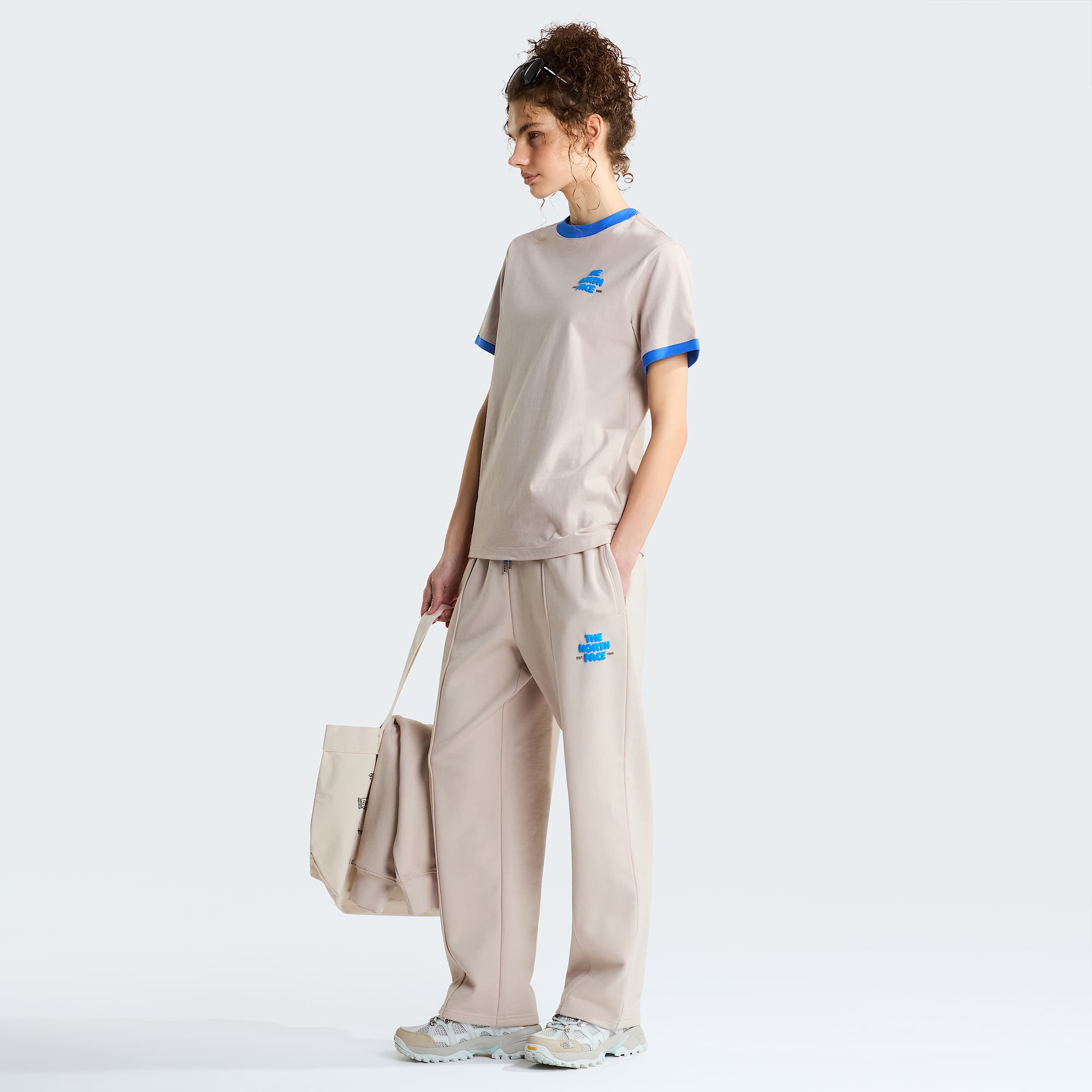 Tshirt graphique dcontract Explore Fonts pour femme TNF ALT1