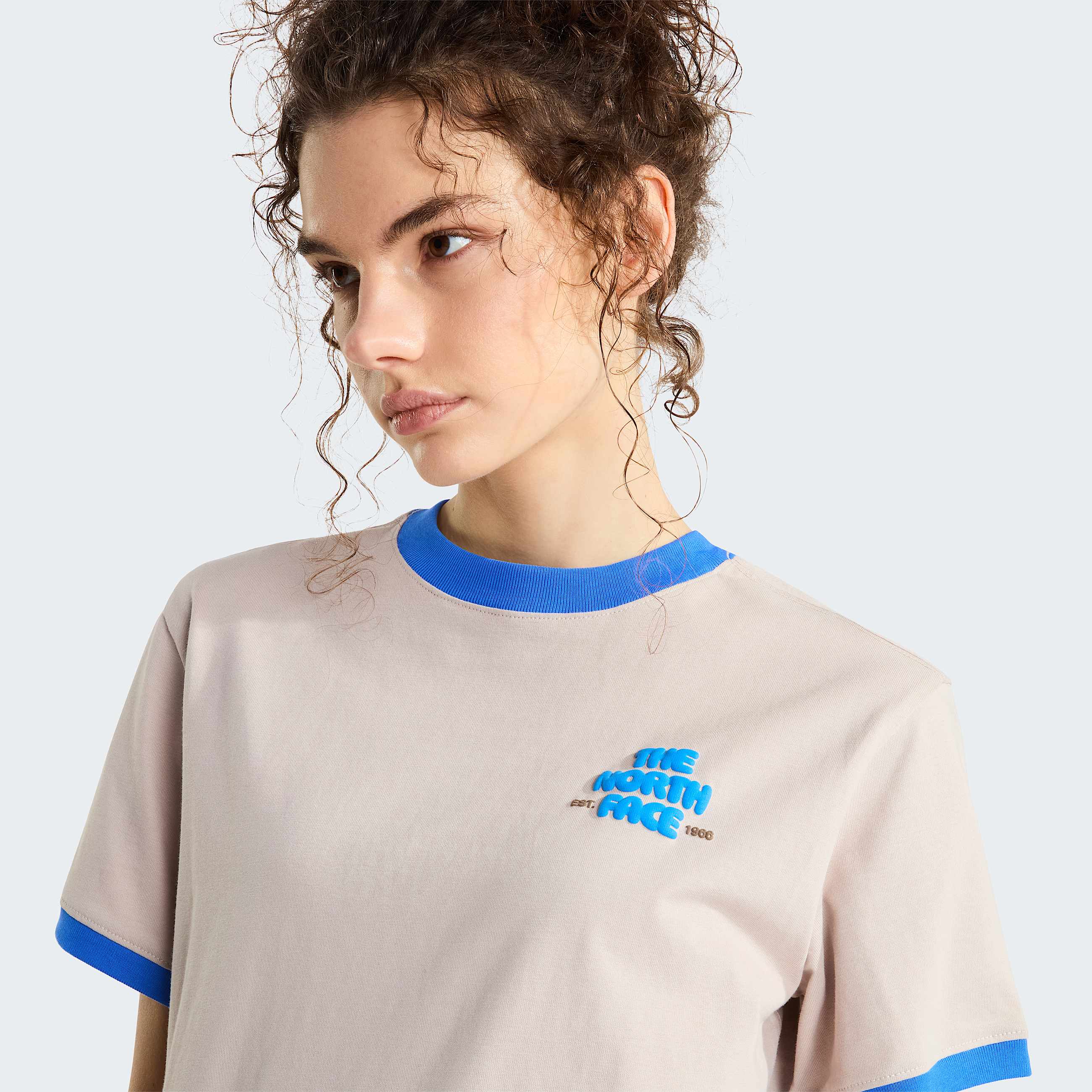 Tshirt graphique dcontract Explore Fonts pour femme TNF ALT4