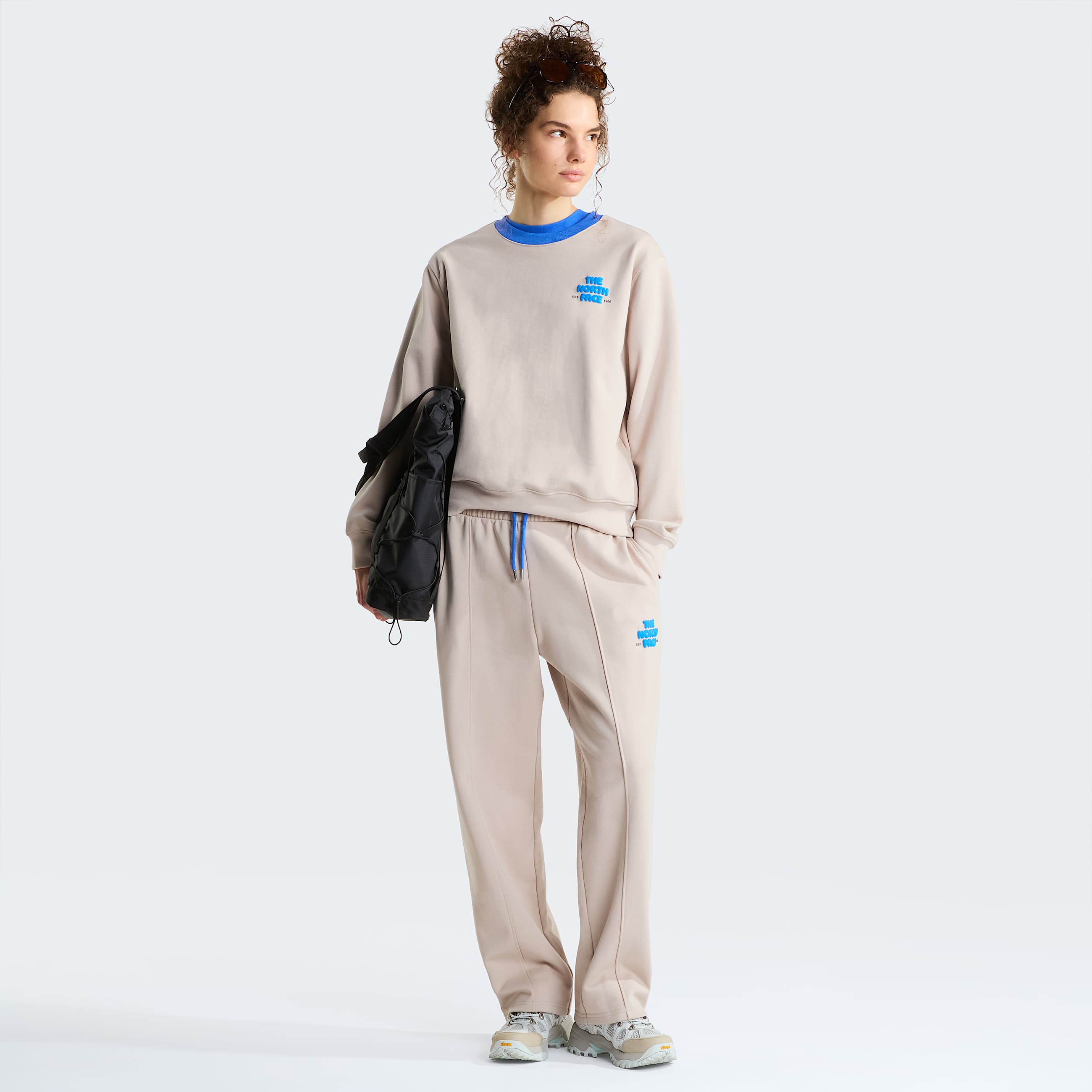 Sweat graphique dcontract Explore Fonts pour femme TNF ALT1