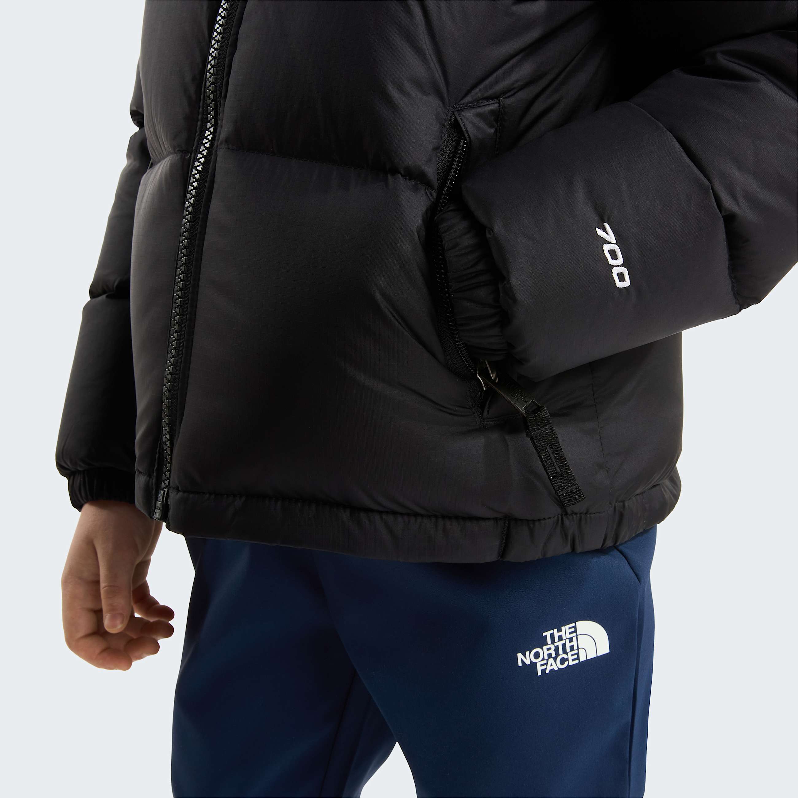 1996 Retro Nuptse Jacket Barn TNF ALT7