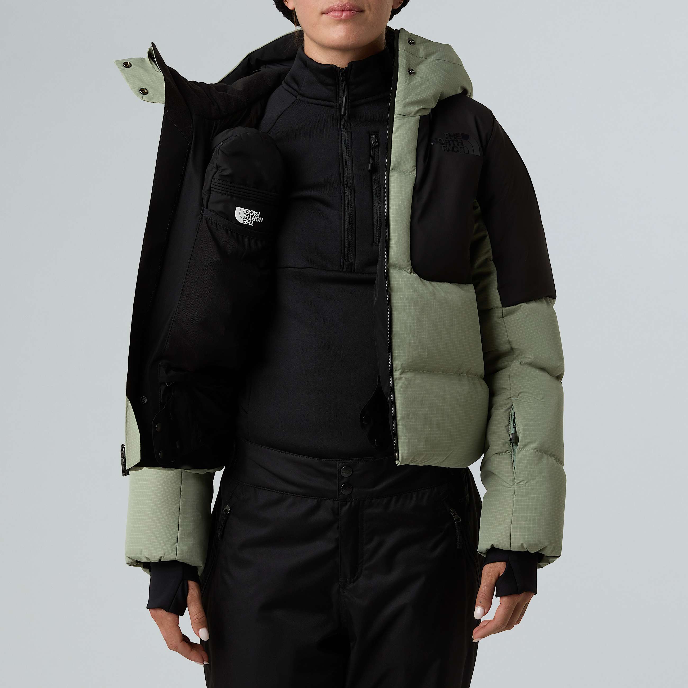 Womens Cold Spell Cropped Down Jacket TNF ALT14