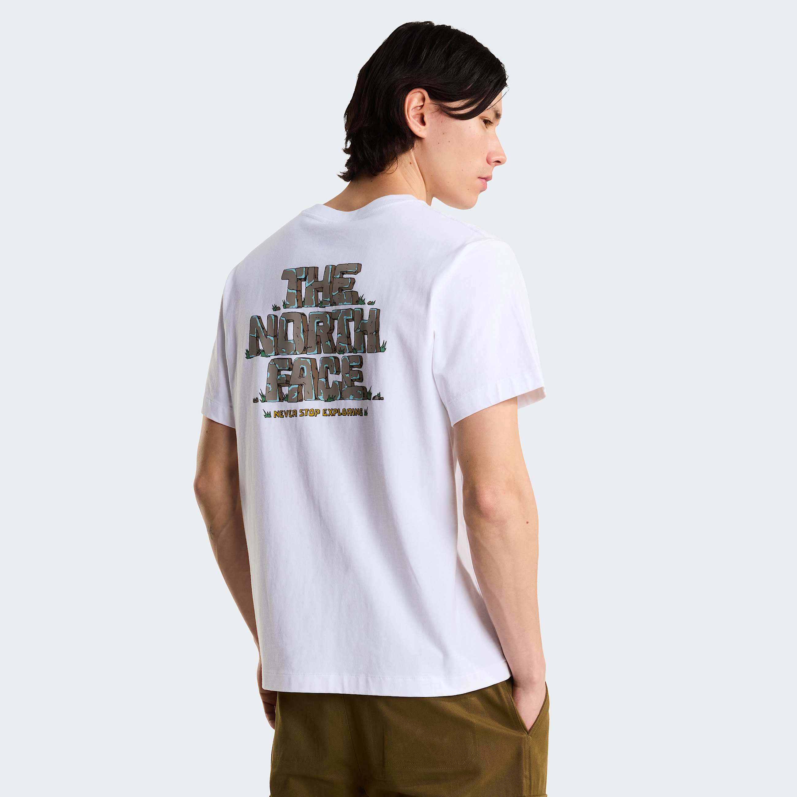 Tshirt Stone Logo Relaxed con grafica unisex TNF ALT2