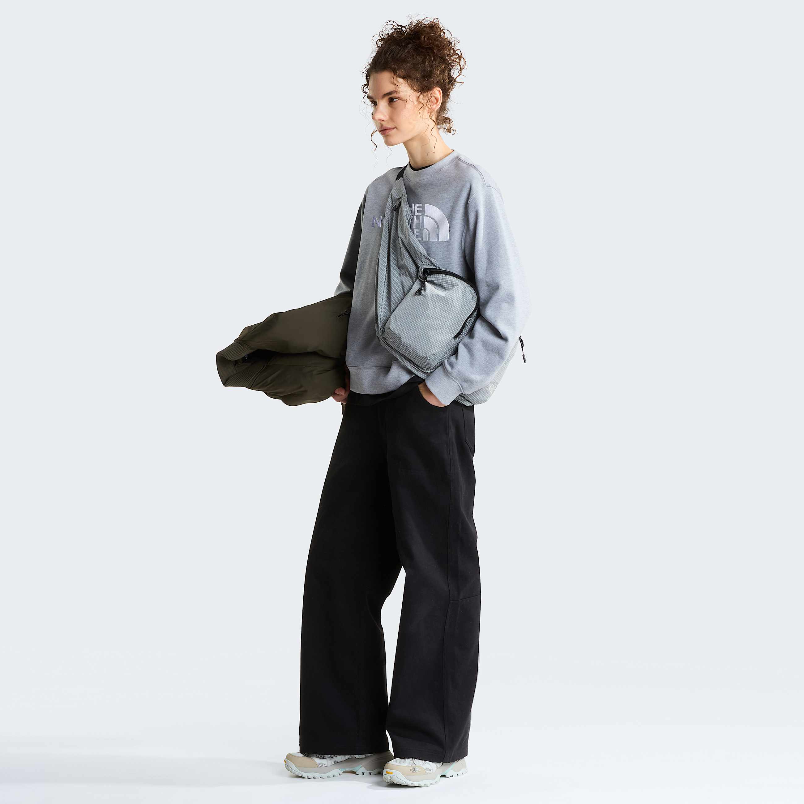 Sweat dcontract TNF Essential Terry Simple Dome pour femme TNF ALT1
