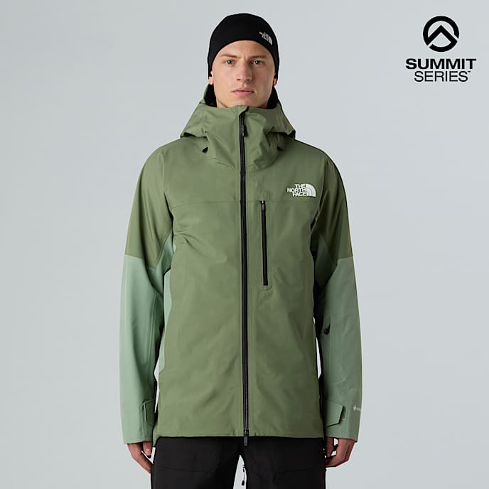Summit Eastwall GORETEX Jacket M TNF Bark MistSlate Moss HERO