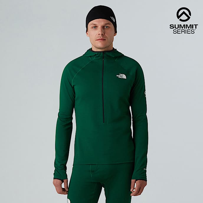 Summit DotKnit AMK Hooded Baselayer M TNF Apex Green HERO