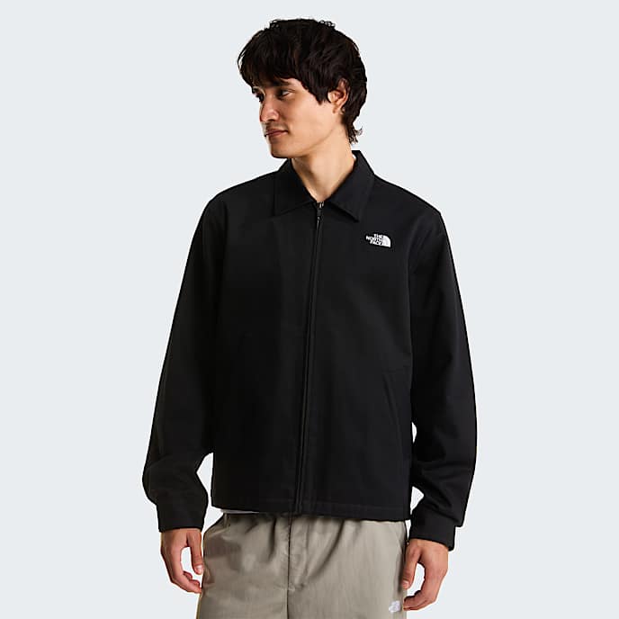 Twill Collared Jacket M TNF TNF Black HERO